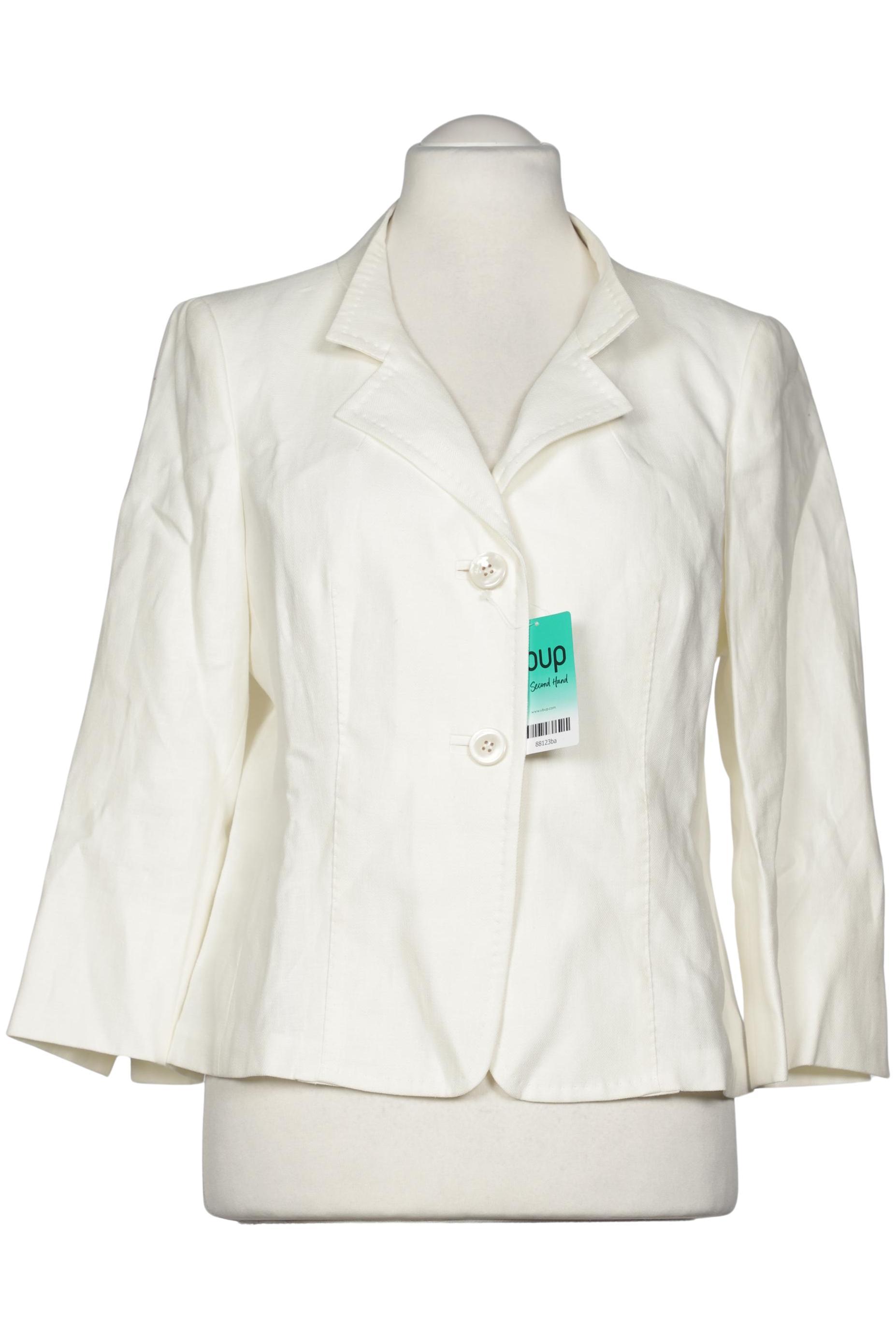 

Max Mara Damen Blazer, cremeweiß, Gr. 44