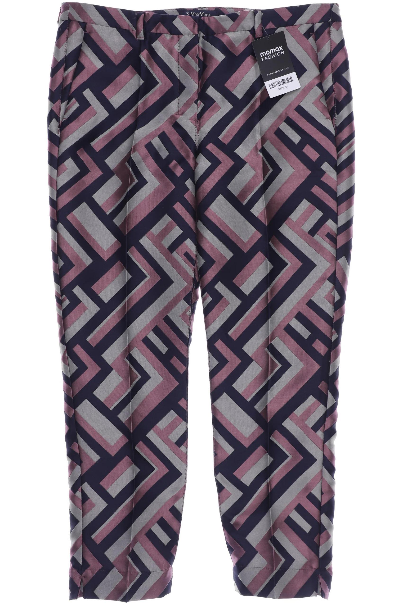 

Max Mara Damen Stoffhose, mehrfarbig, Gr. 38