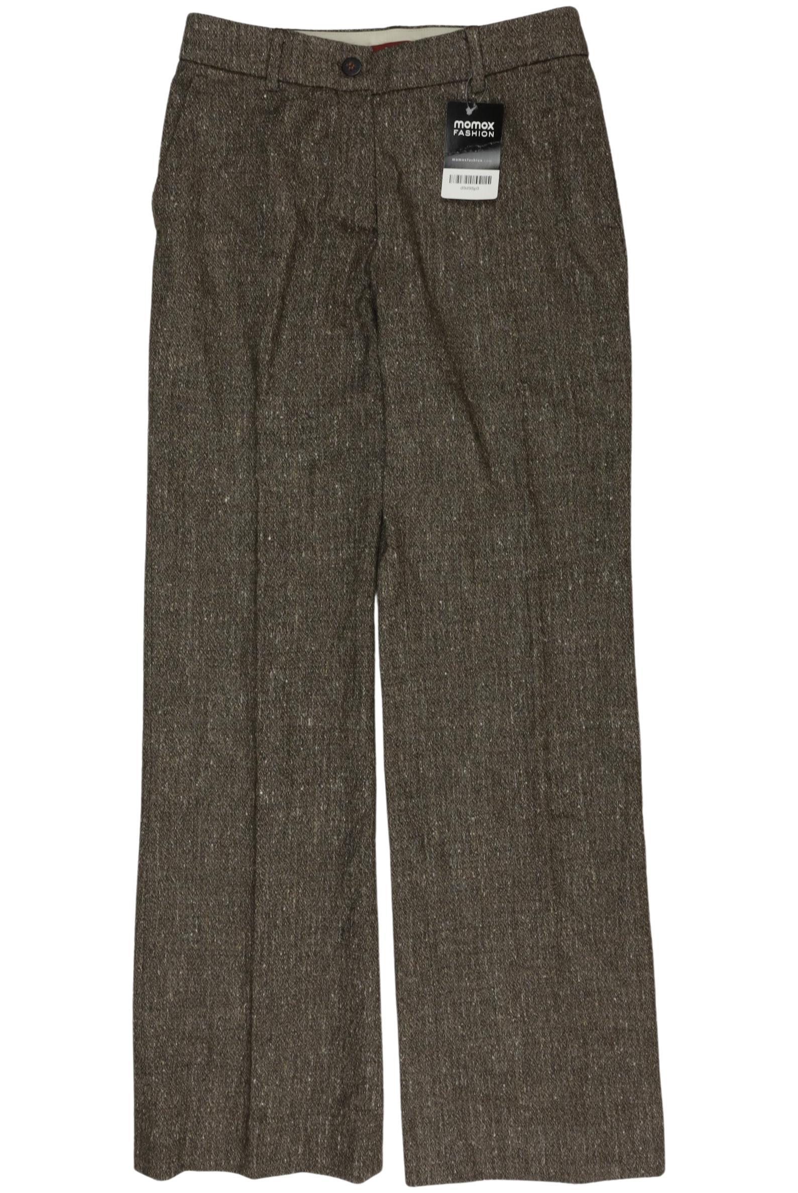 

Max Mara Damen Stoffhose, braun, Gr. 34
