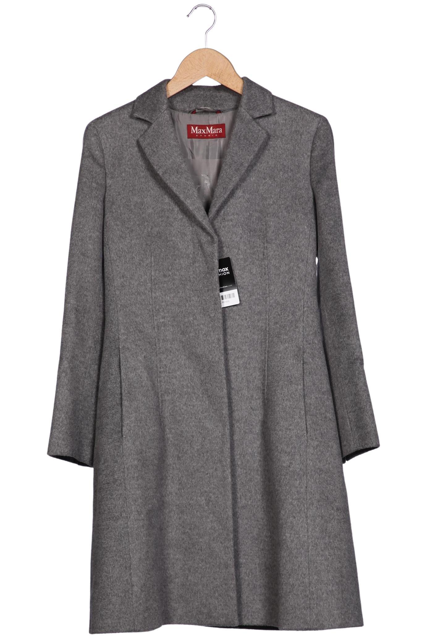 

Max Mara Damen Mantel, grau, Gr. 38