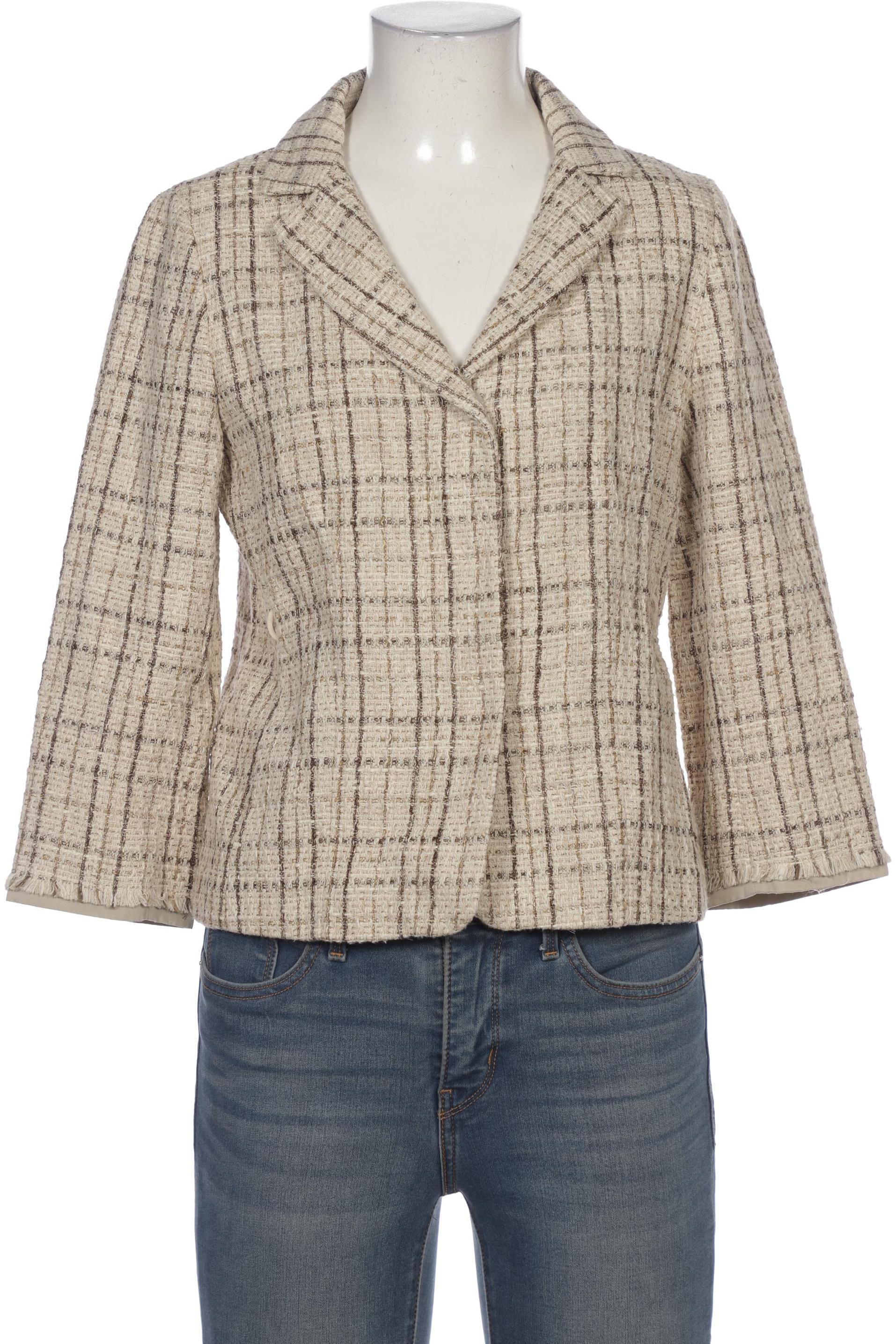 

Max Mara Damen Blazer, cremeweiß, Gr. 38