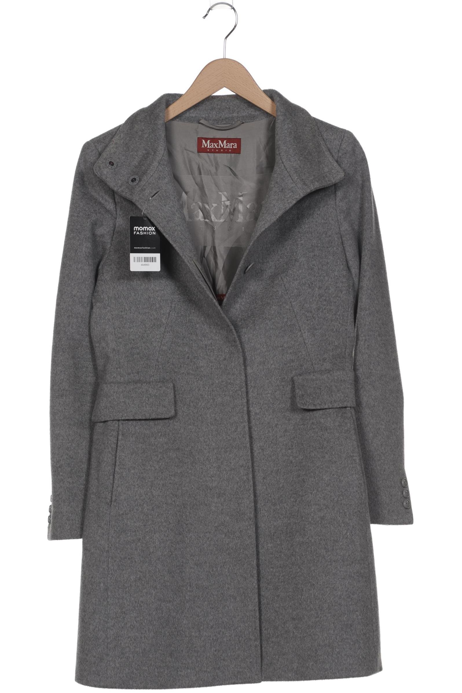 

Max Mara Damen Mantel, grau, Gr. 38