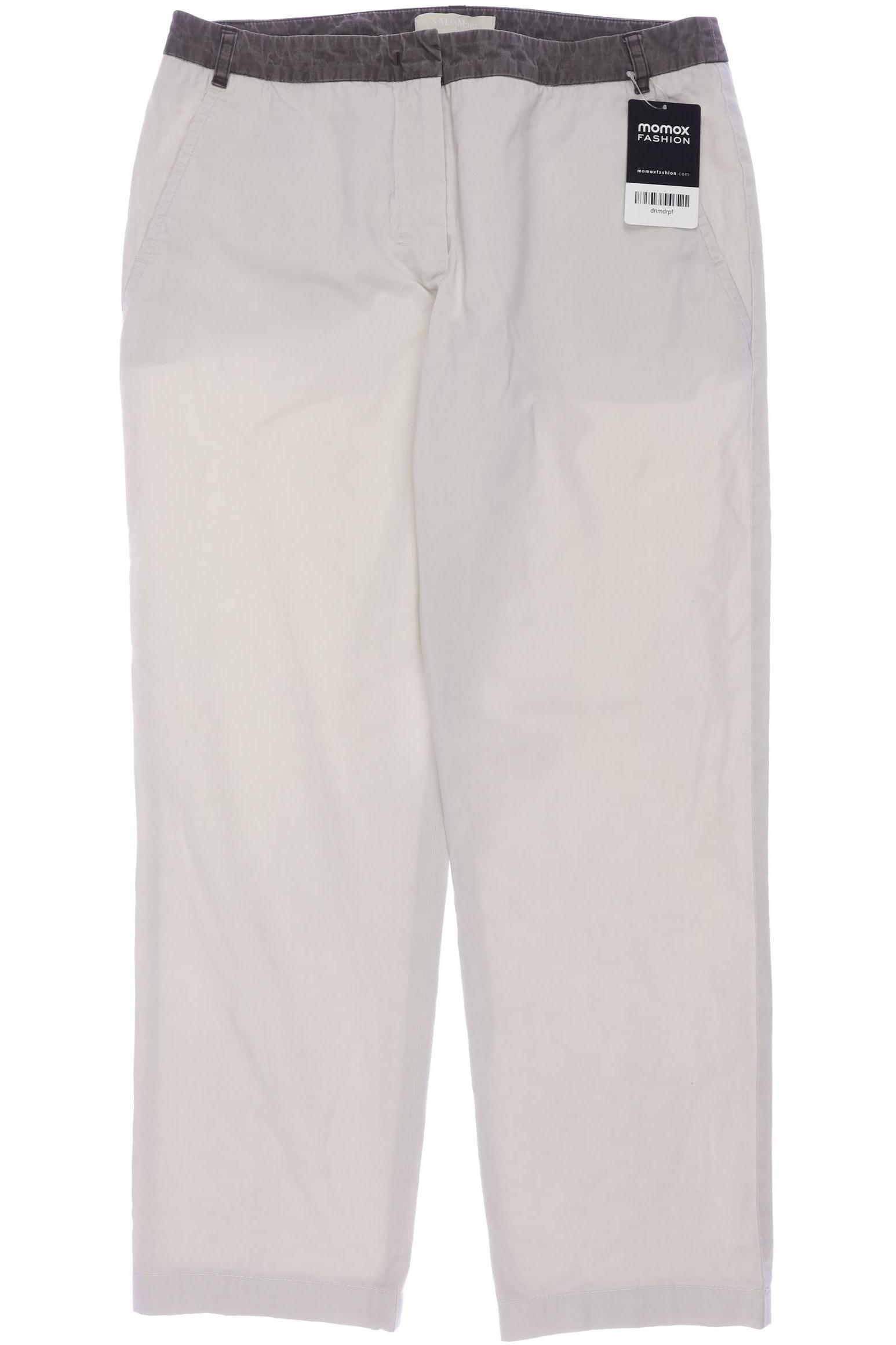 

Max Mara Damen Stoffhose, cremeweiß, Gr. 38