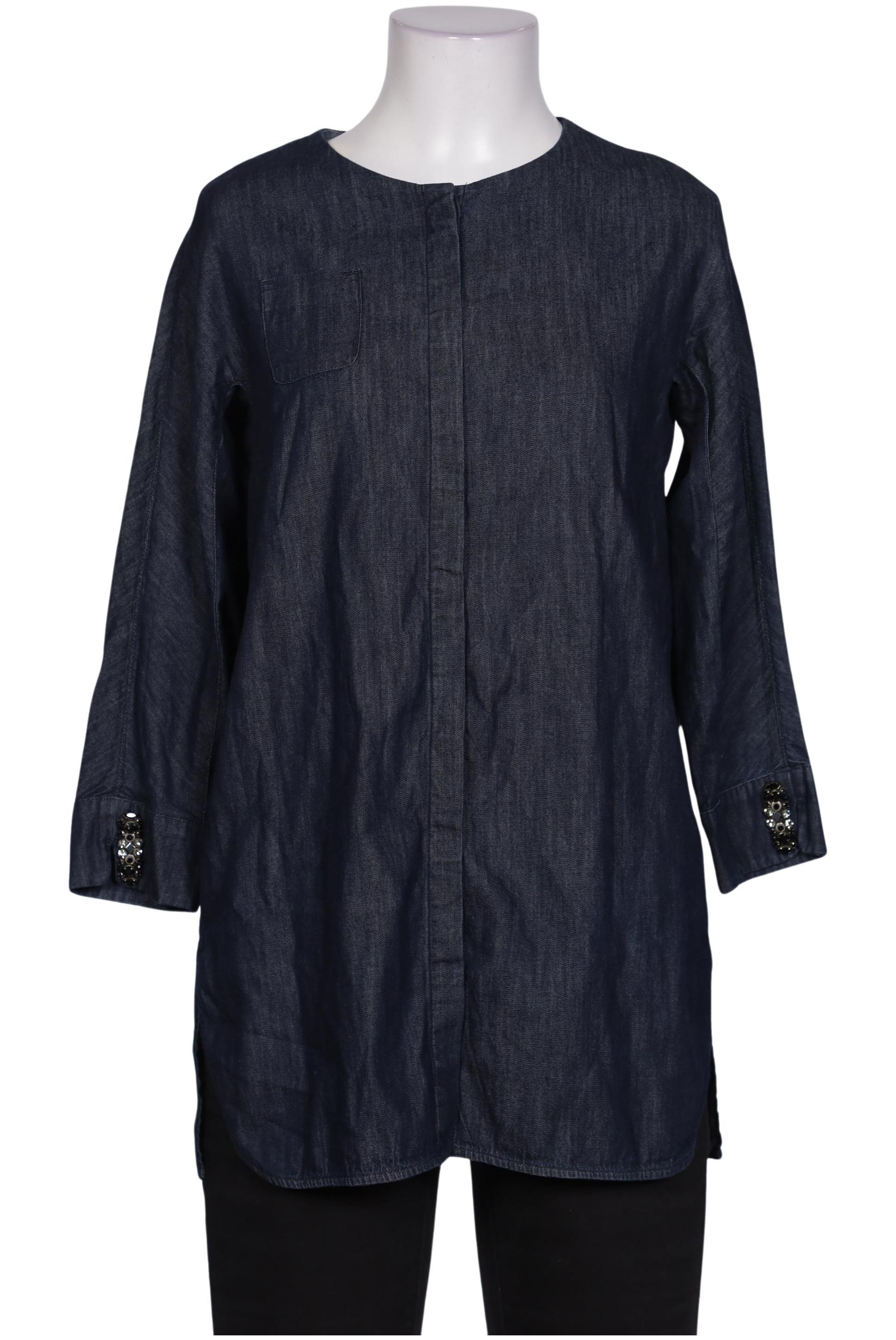 

Max Mara Damen Bluse, marineblau, Gr. 32