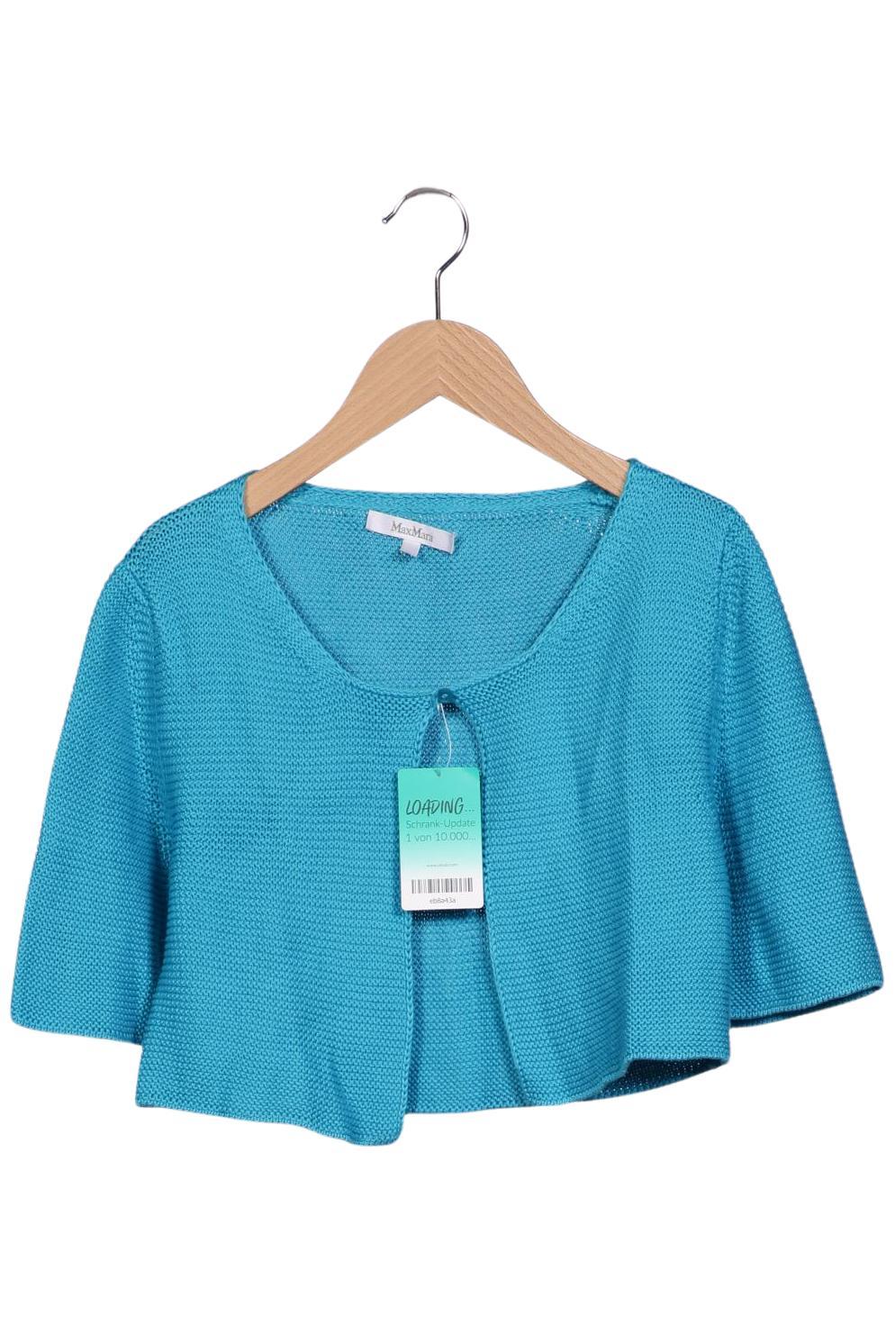 

Max Mara Damen Strickjacke, blau, Gr. 38