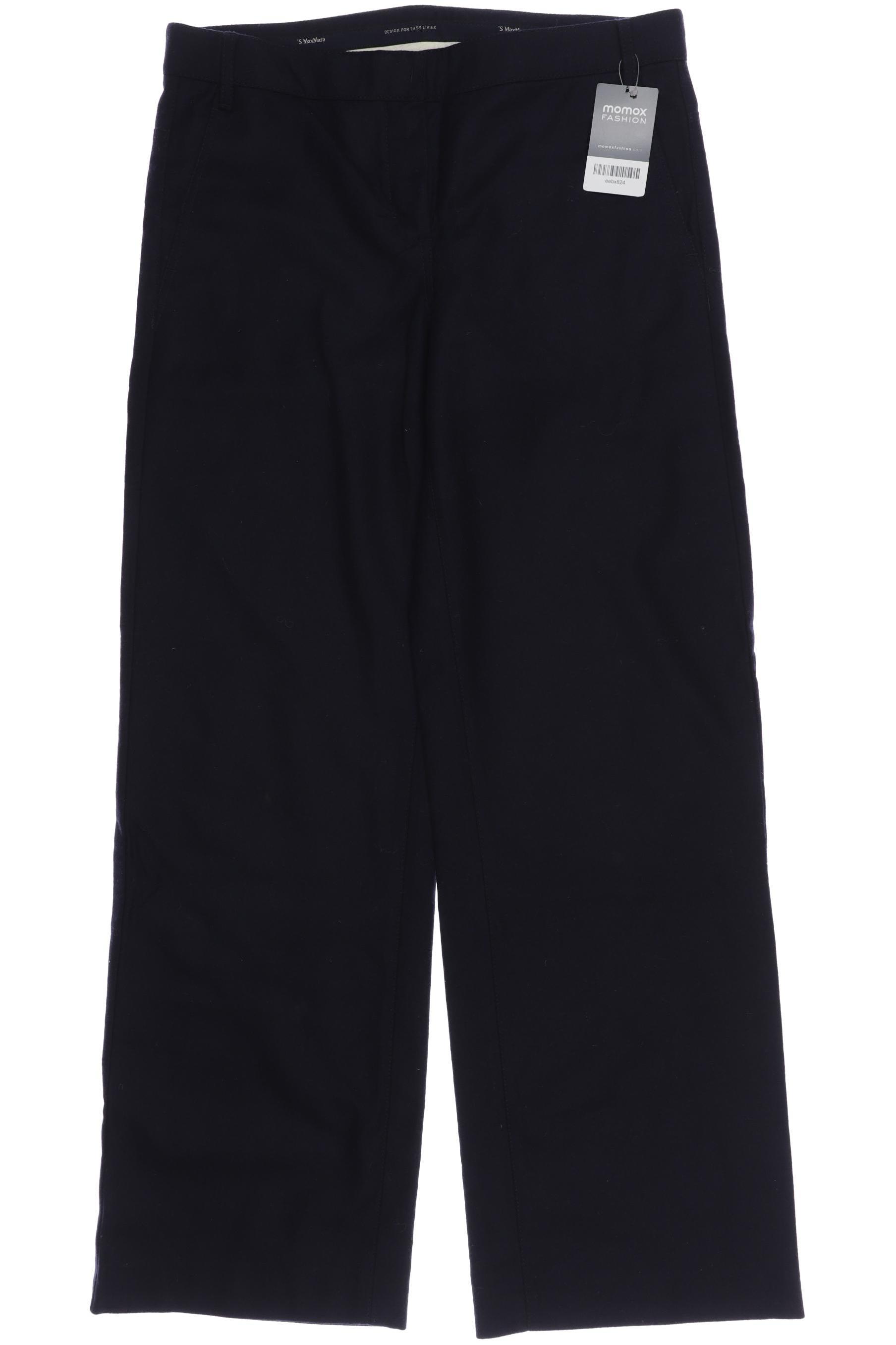 

Max Mara Damen Stoffhose, marineblau, Gr. 32