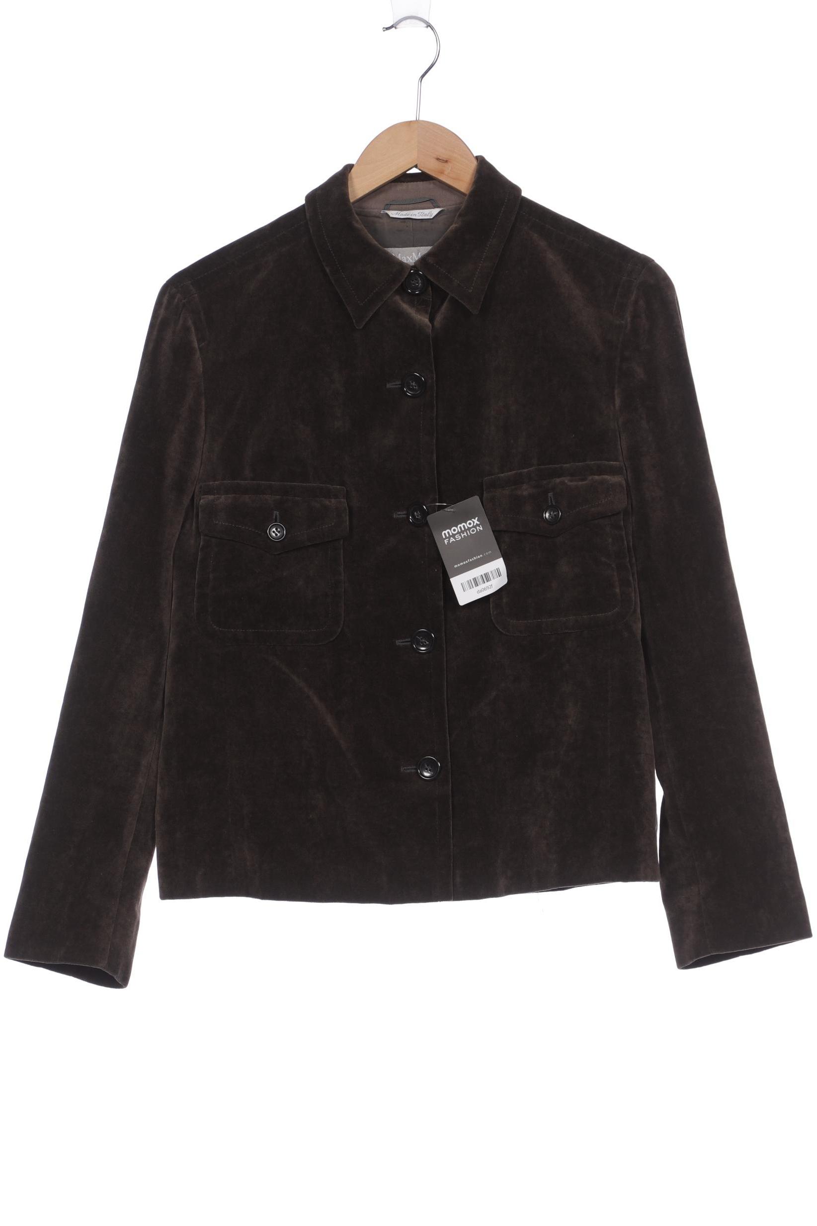 

Max Mara Damen Jacke, braun, Gr. 38