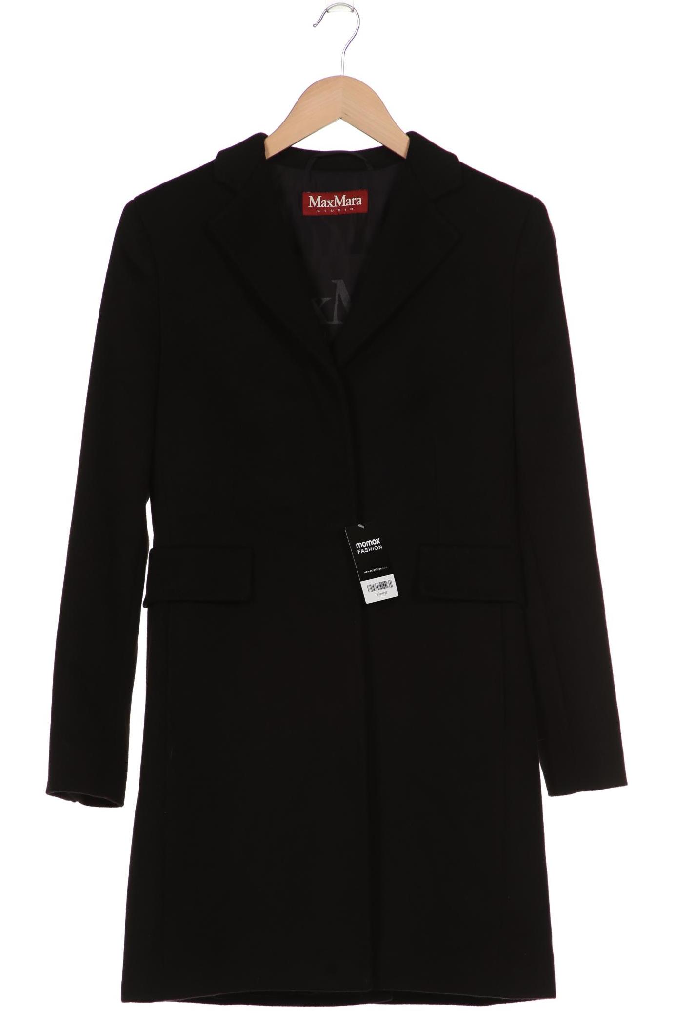 

Max Mara Damen Mantel, schwarz, Gr. 38