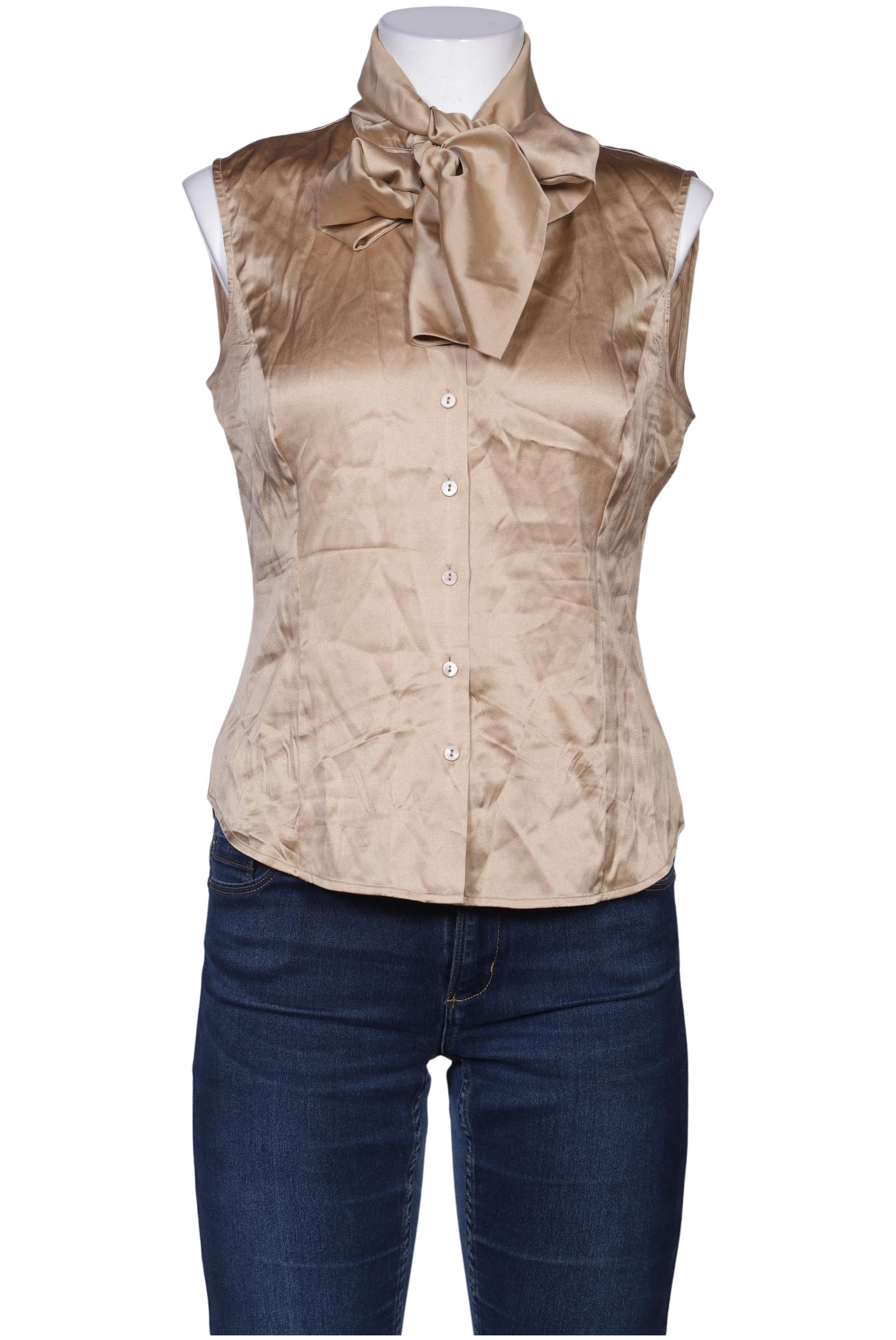 

Max Mara Damen Bluse, beige, Gr. 40