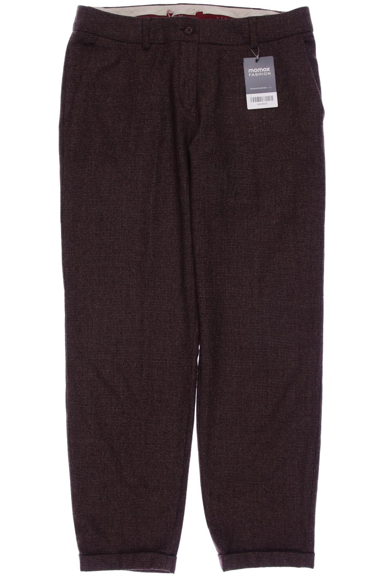 

Max Mara Damen Stoffhose, bordeaux, Gr. 38
