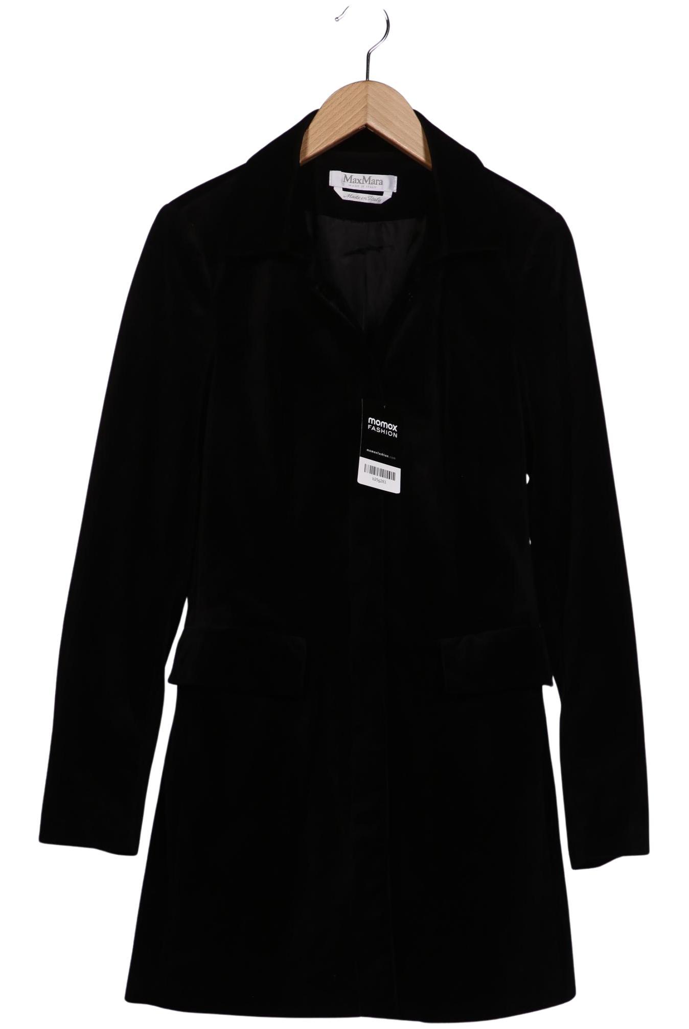 

Max Mara Damen Mantel, schwarz, Gr. 36