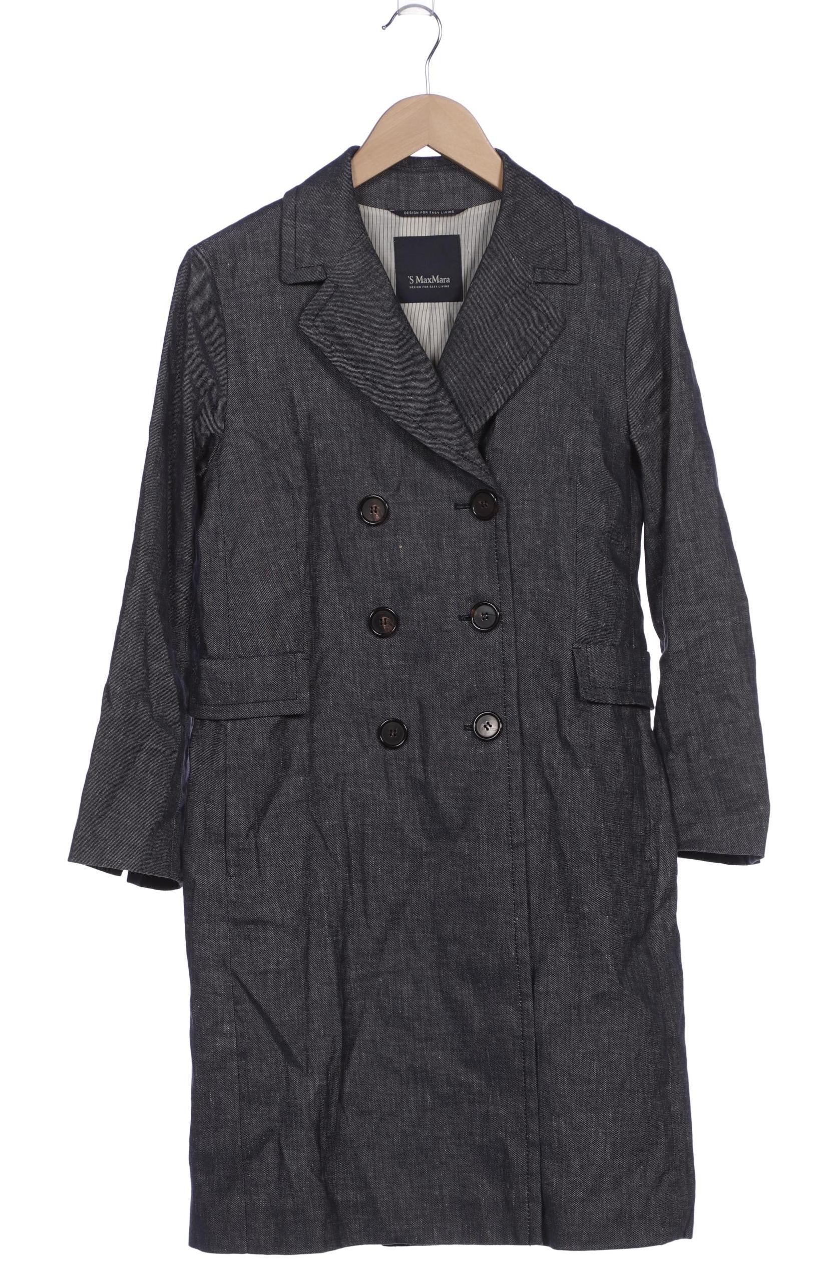 

Max Mara Damen Mantel, marineblau, Gr. 38