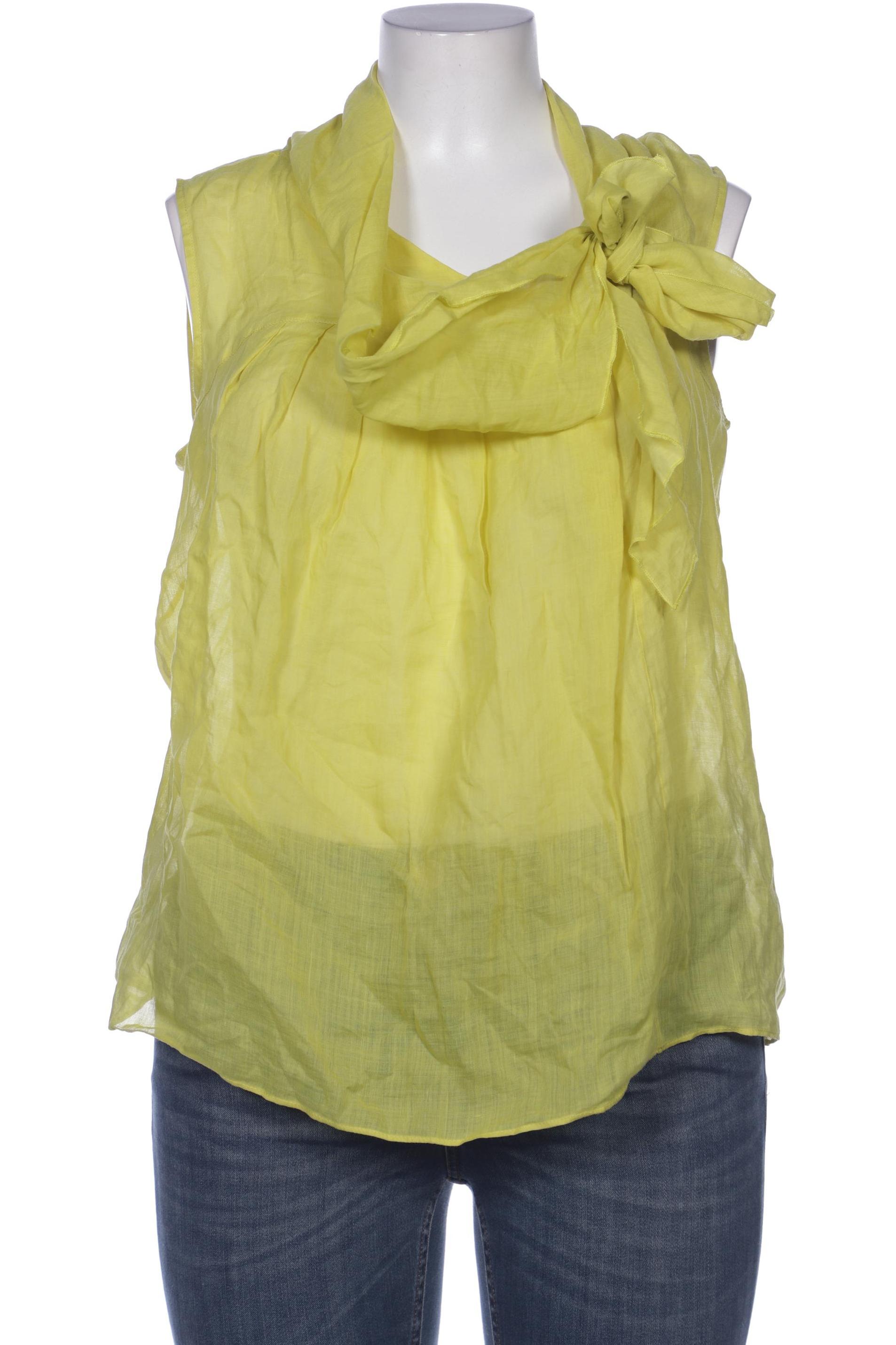 

Max Mara Damen Bluse, gelb, Gr. 42