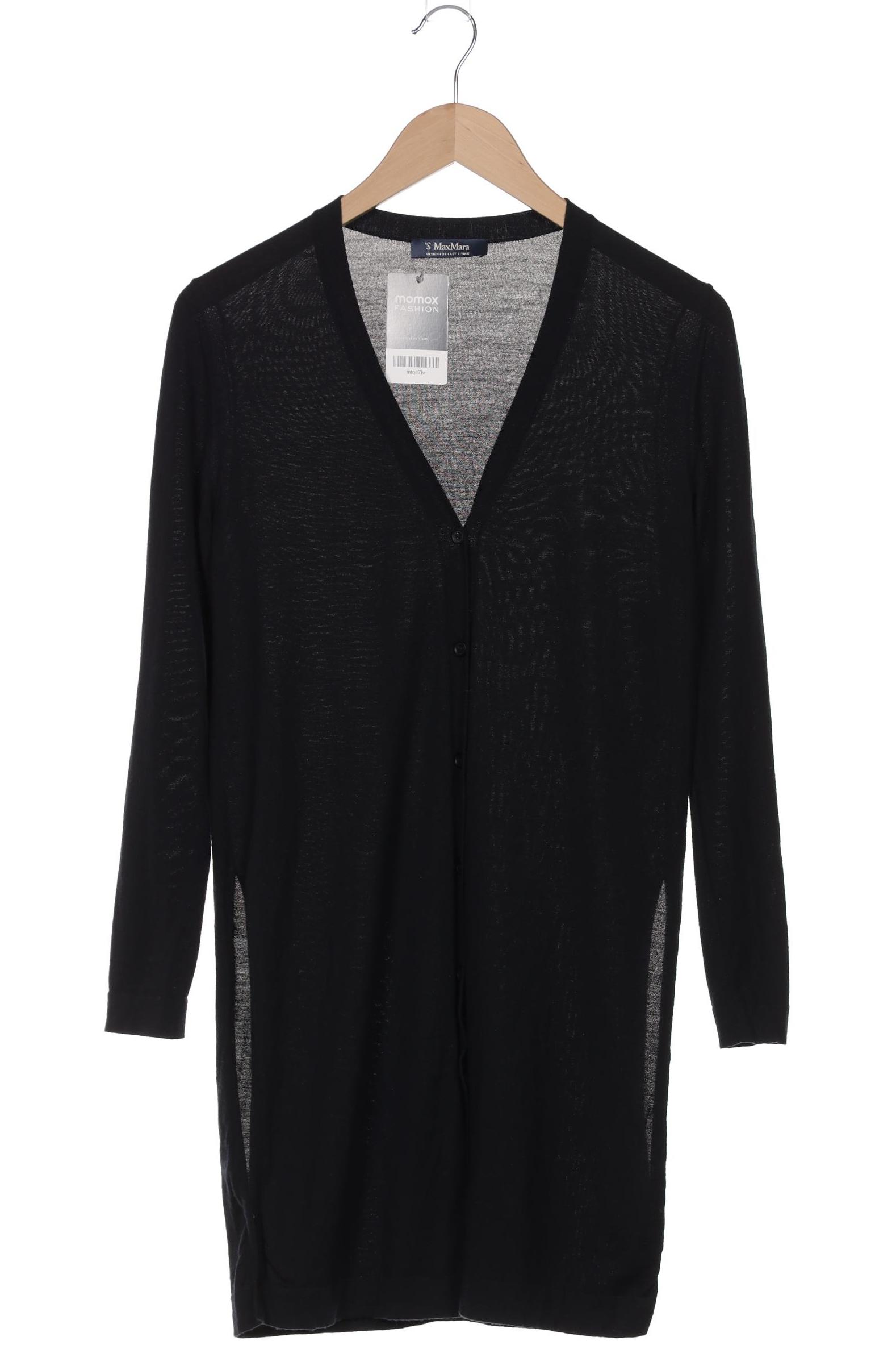 

Max Mara Damen Strickjacke, marineblau, Gr. 36