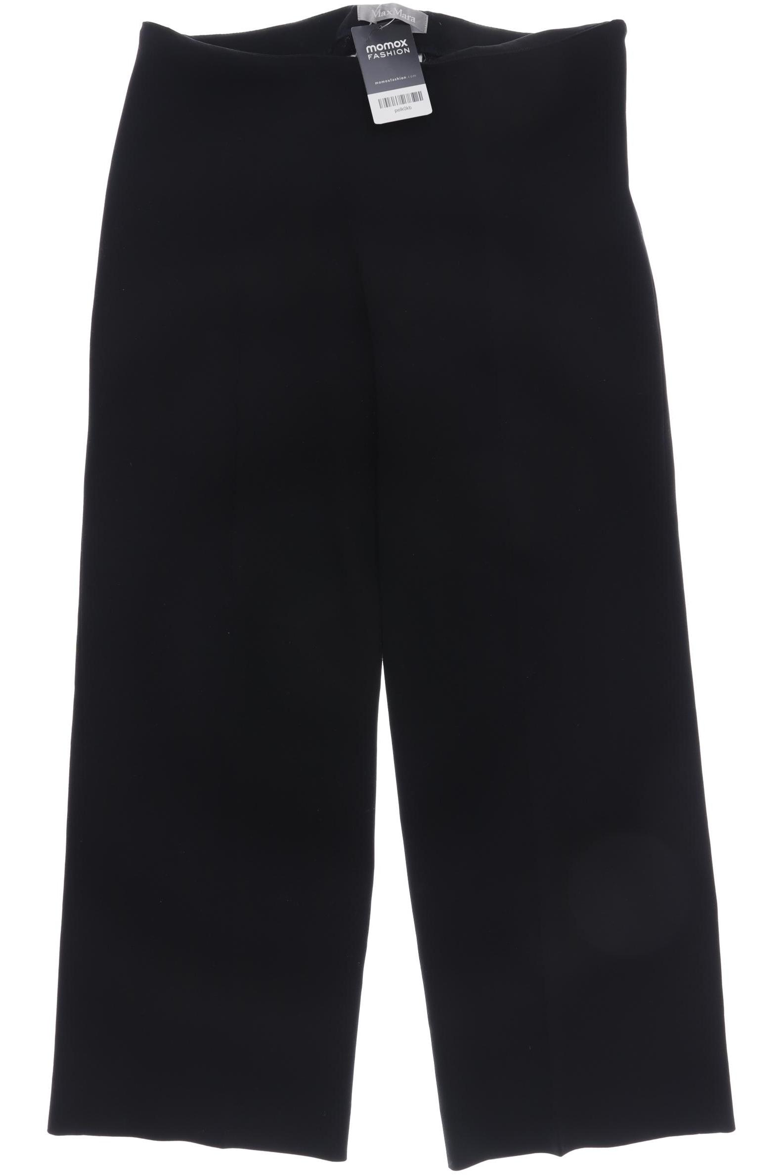 

Max Mara Damen Stoffhose, schwarz, Gr. 42