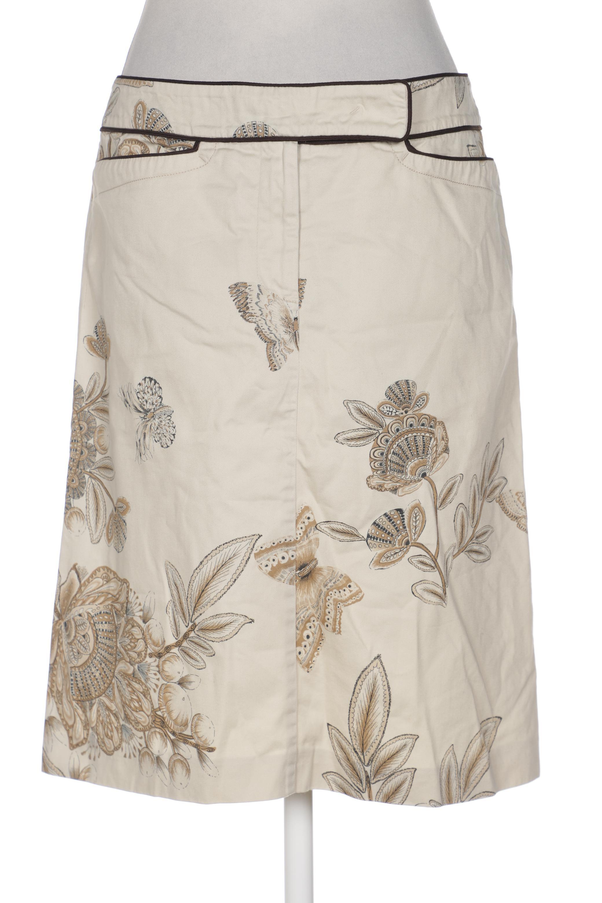 

Max Mara Damen Rock, cremeweiß, Gr. 38