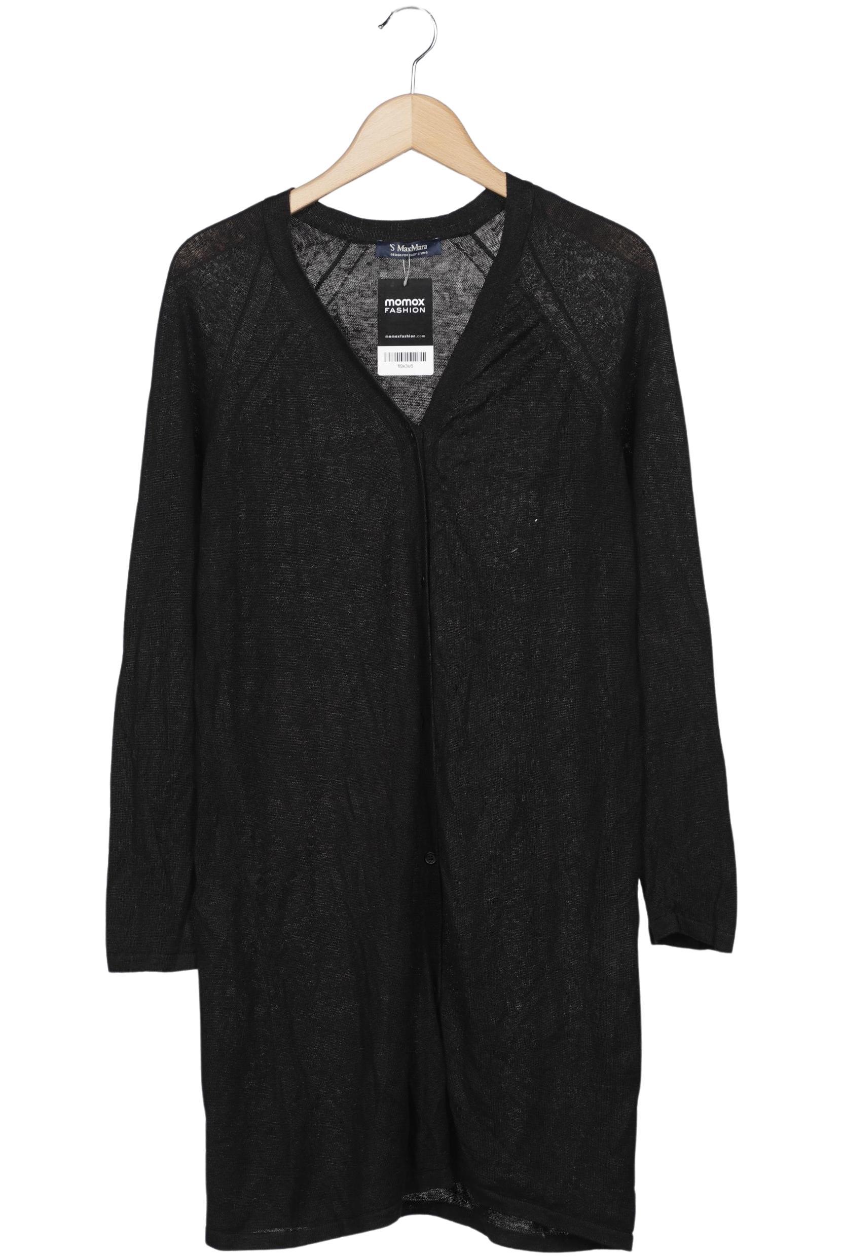 

Max Mara Damen Strickjacke, schwarz, Gr. 42