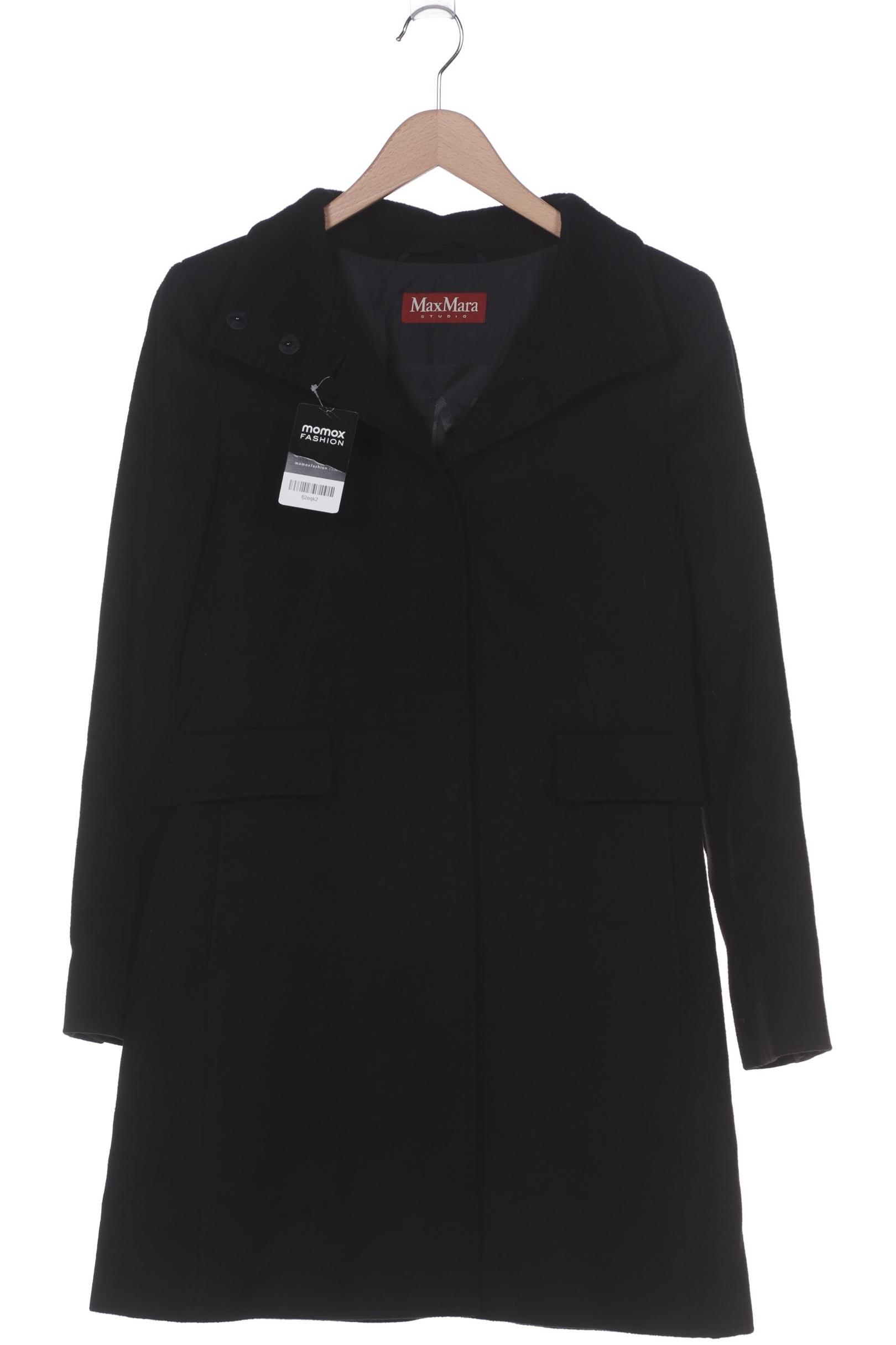 

Max Mara Damen Mantel, schwarz, Gr. 38
