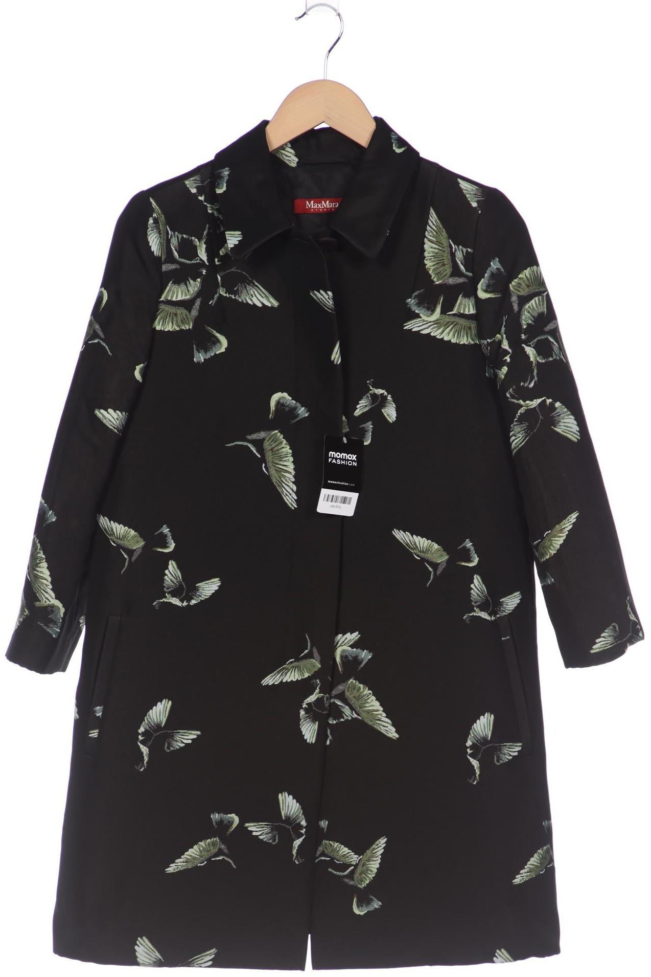 

Max Mara Damen Mantel, schwarz, Gr. 38