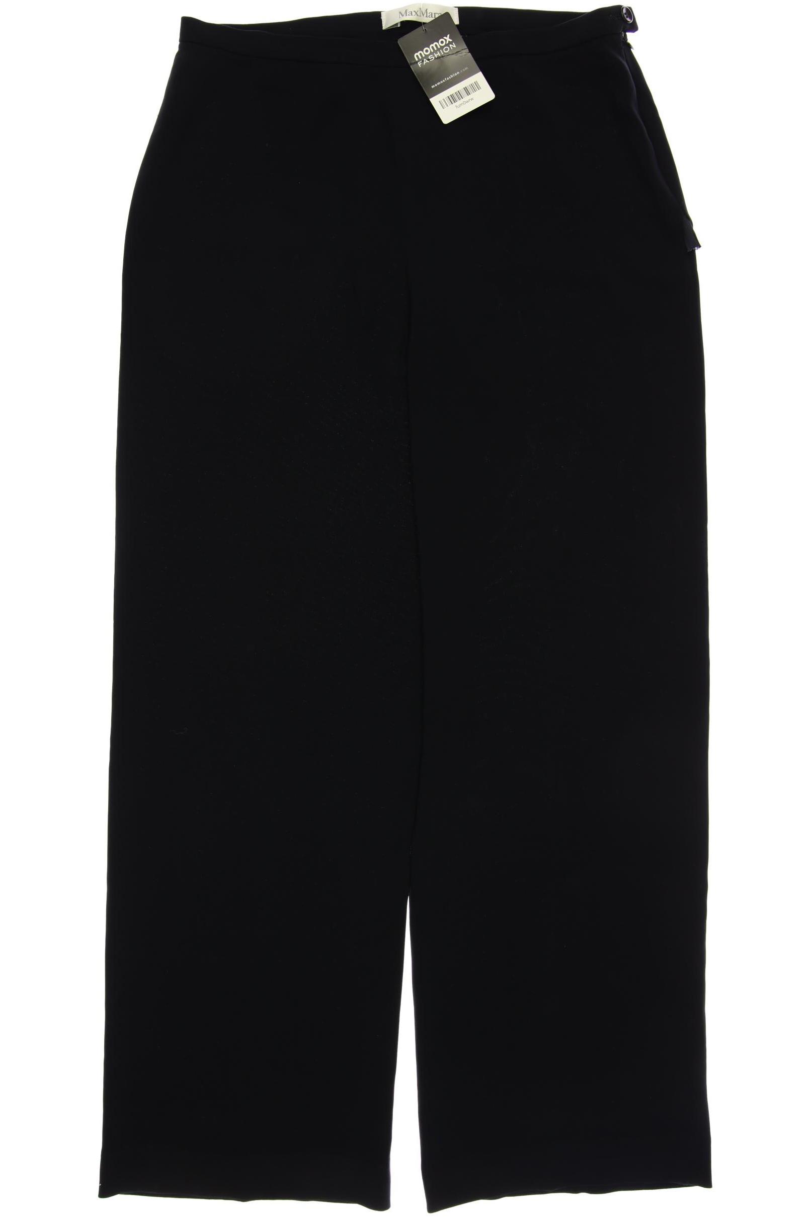 

Max Mara Damen Stoffhose, marineblau, Gr. 40