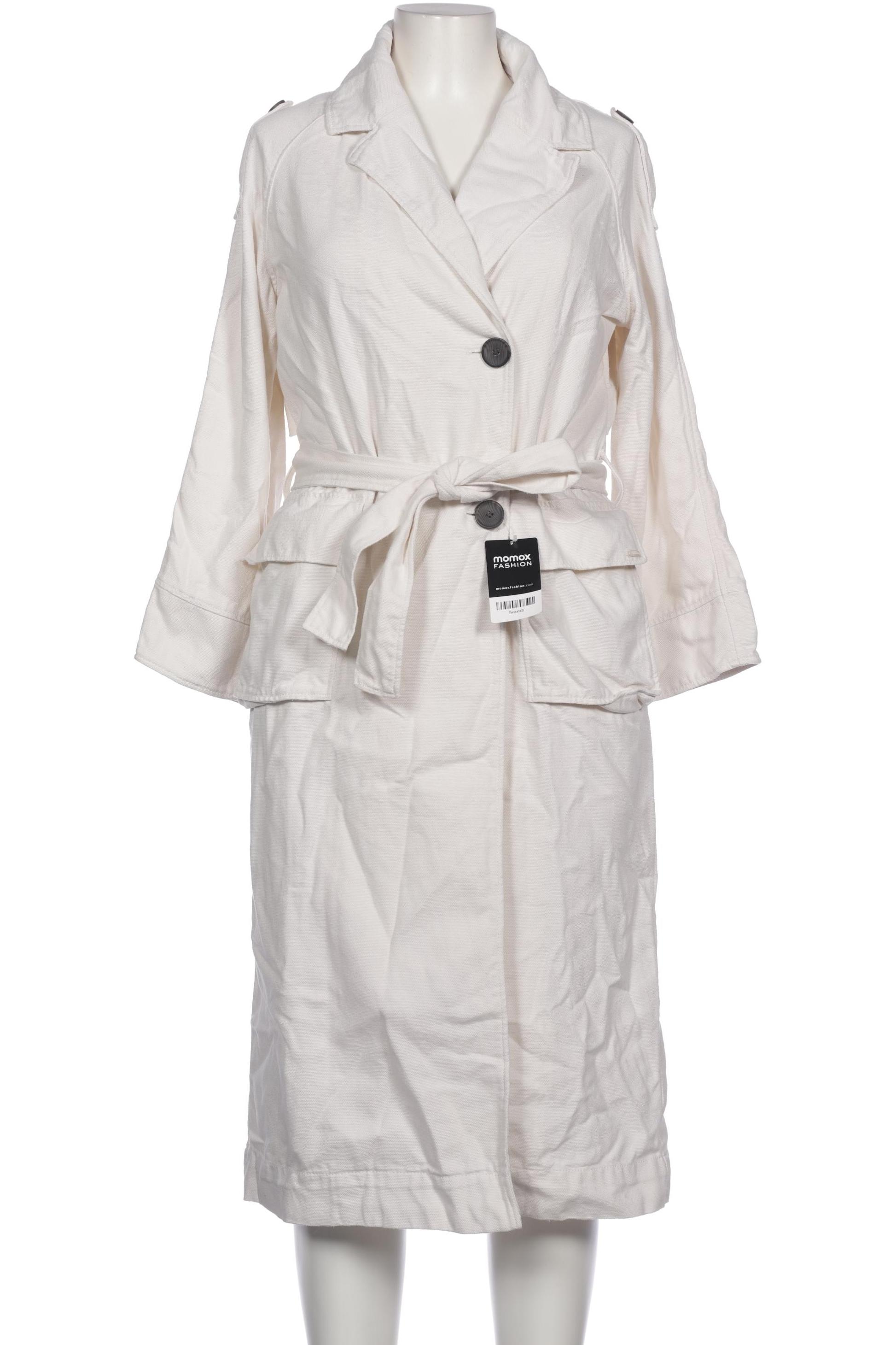 

Max Mara Damen Mantel, weiß, Gr. 42