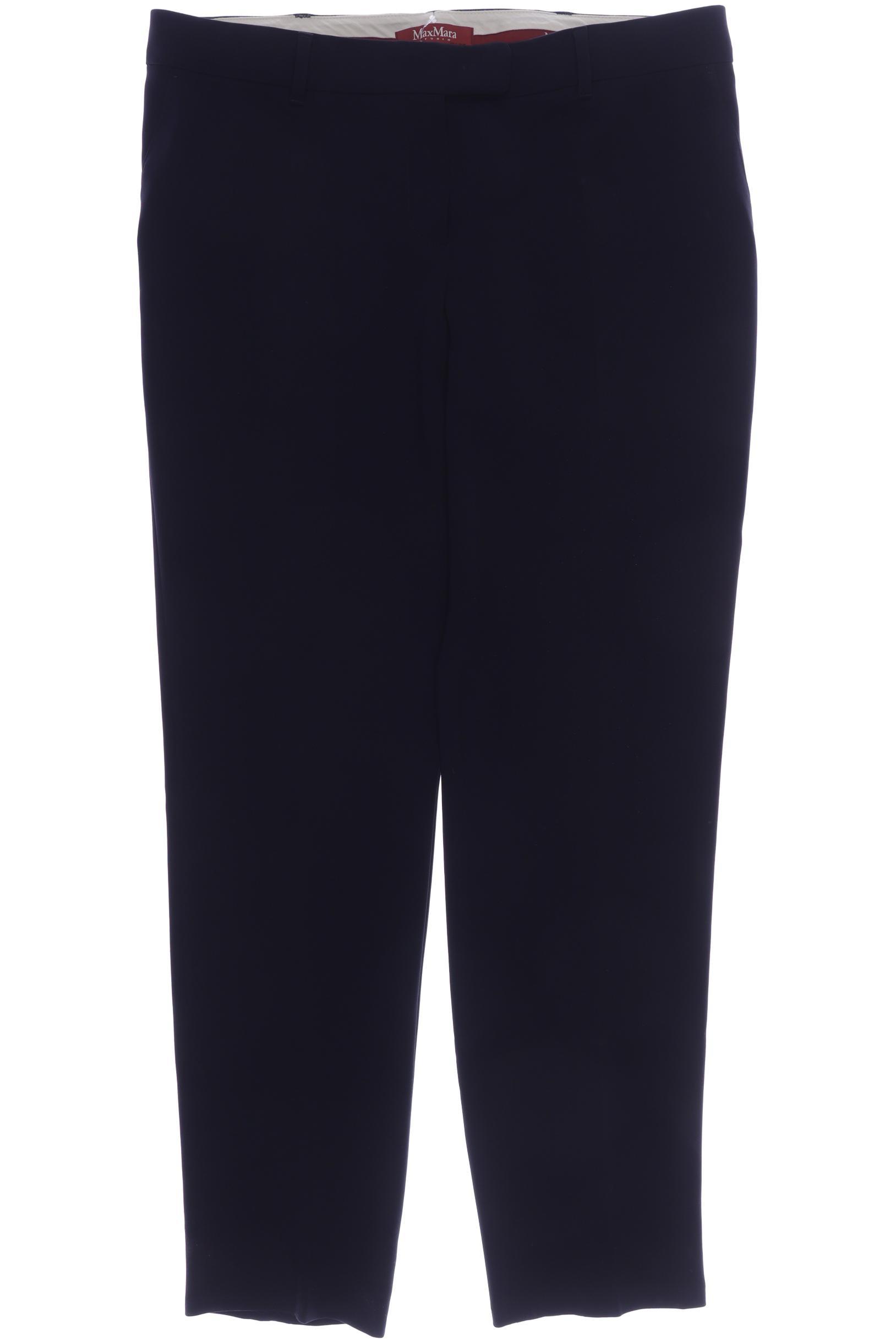 

Max Mara Damen Stoffhose, marineblau, Gr. 48
