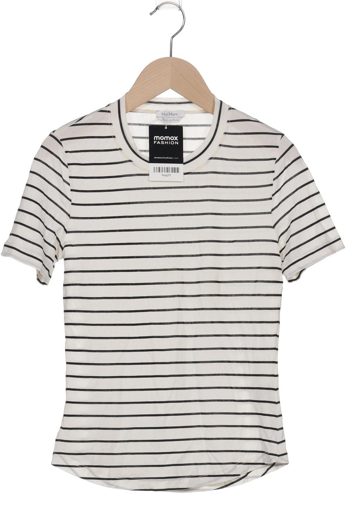 

Max Mara Damen T-Shirt, weiß, Gr. 30