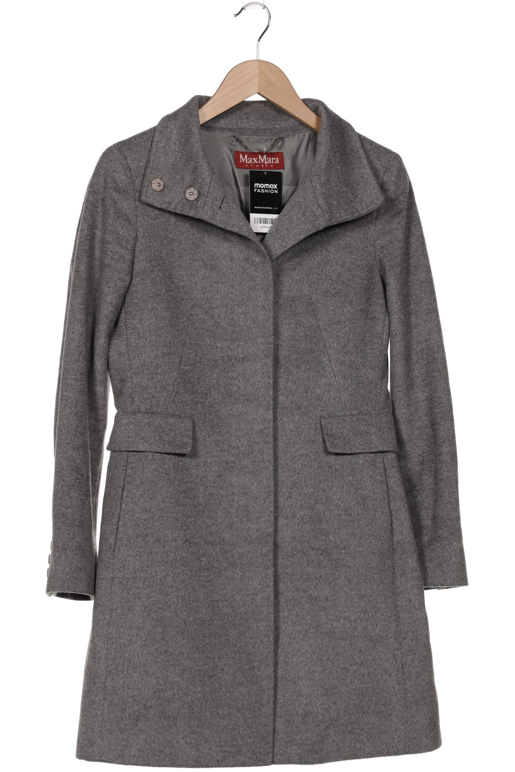 

Max Mara Damen Mantel, grau, Gr. 36
