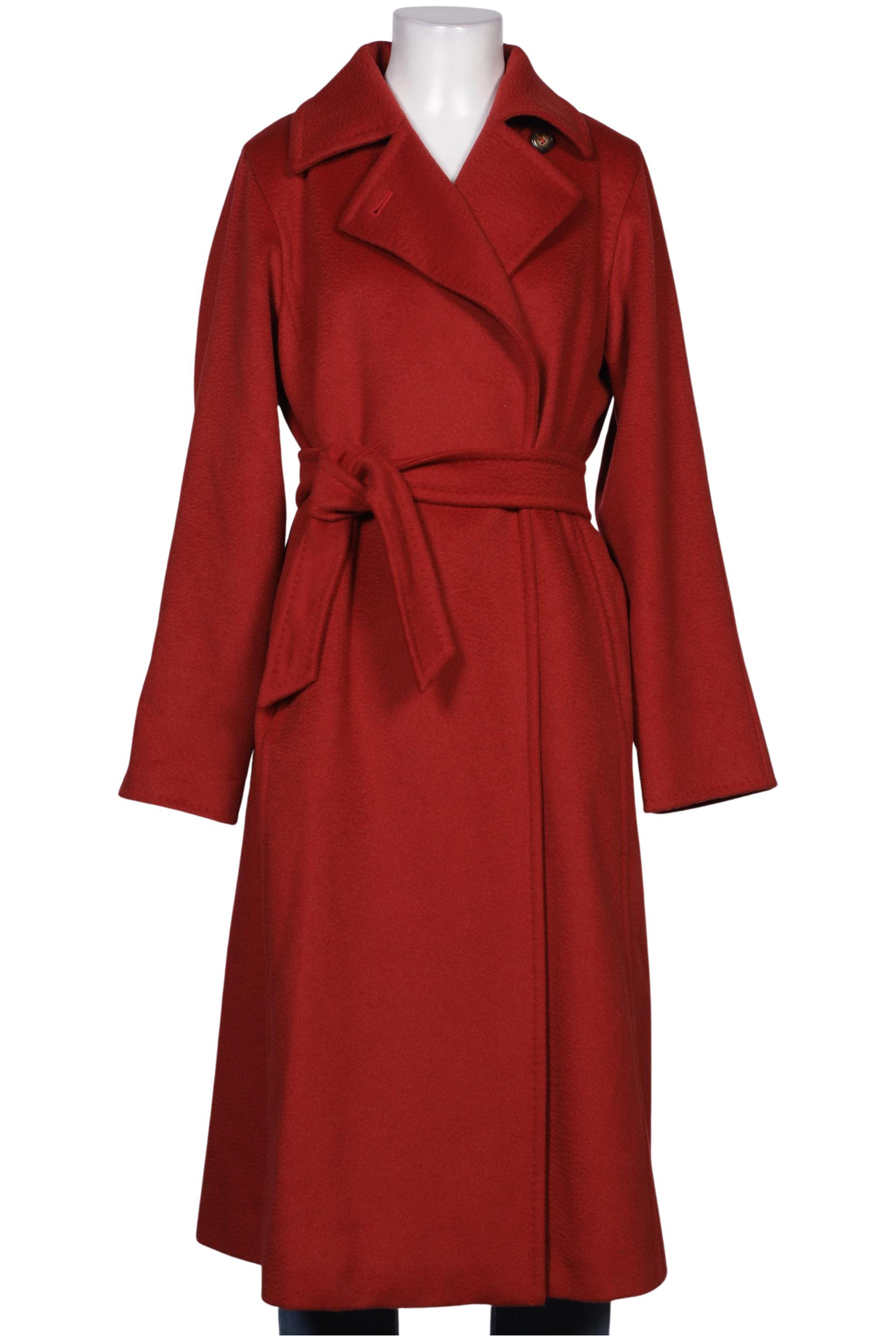 

Max Mara Damen Mantel, bordeaux, Gr. 34