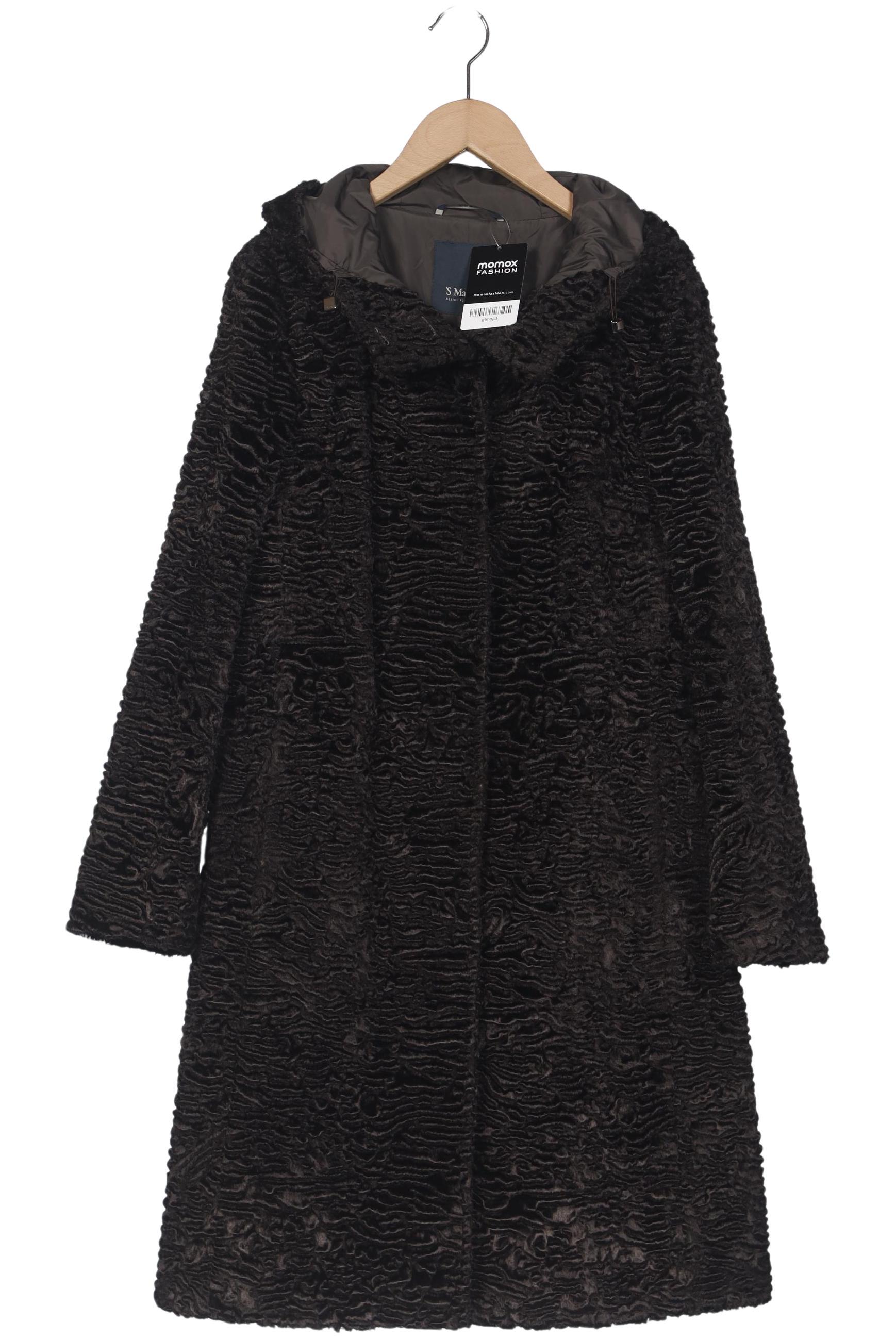 

Max Mara Damen Mantel, schwarz, Gr. 34