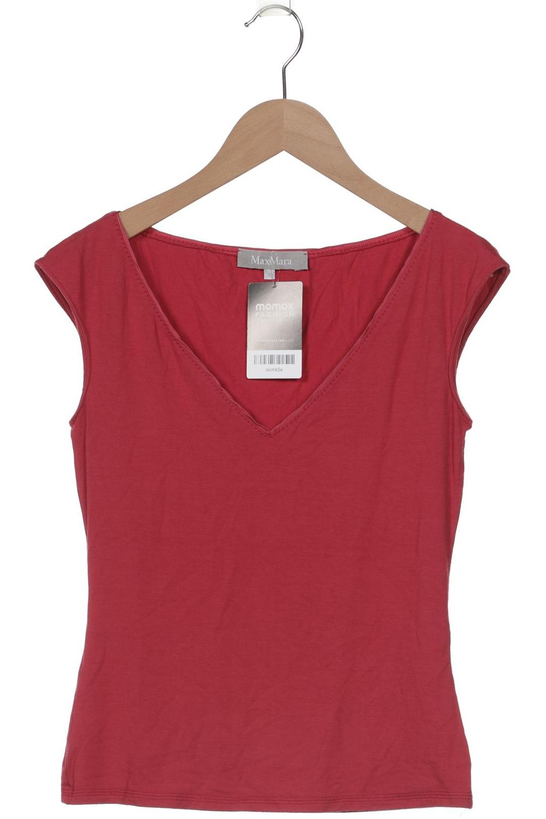 

Max Mara Damen T-Shirt, rot, Gr. 36