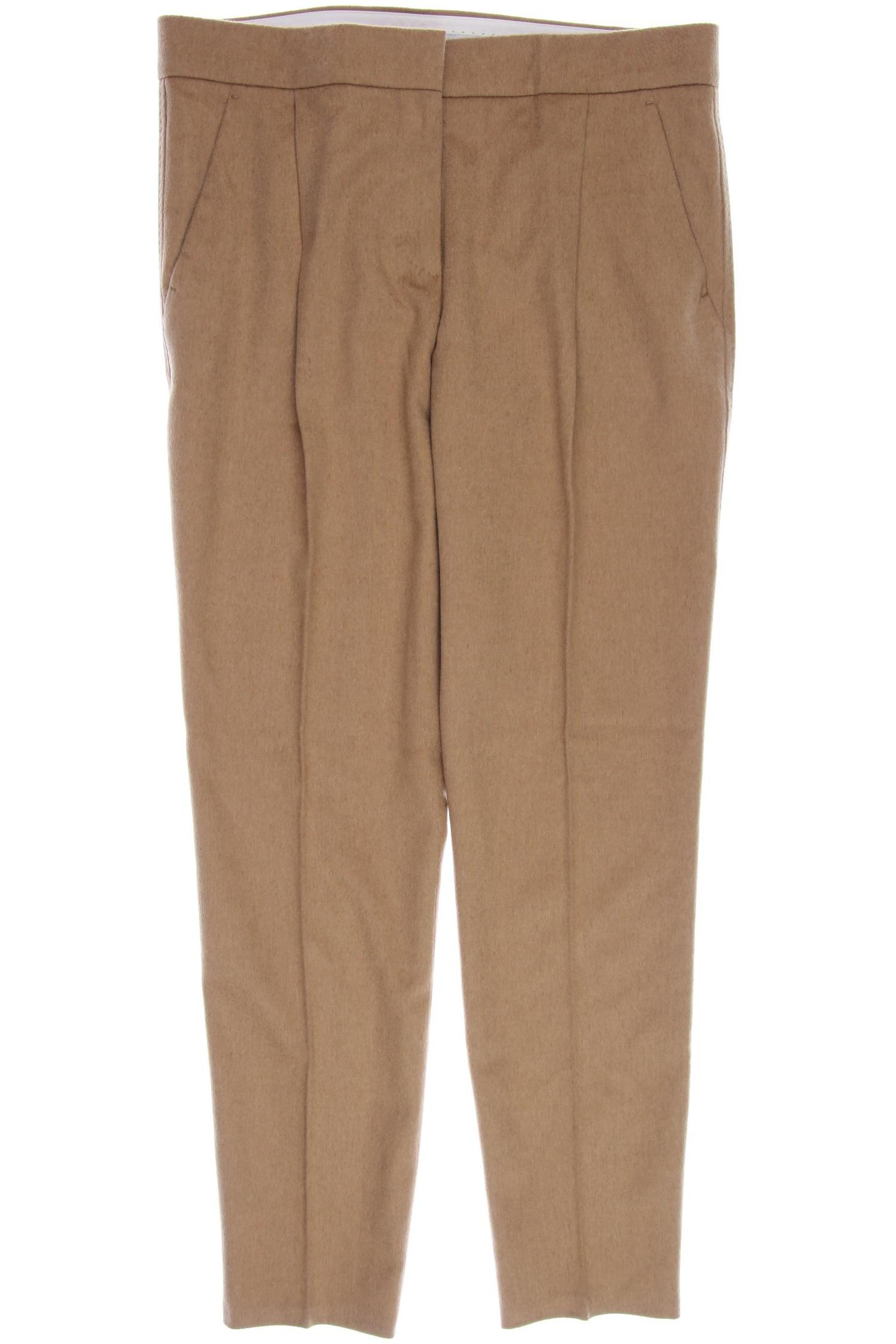 

Max Mara Damen Stoffhose, beige, Gr. 40