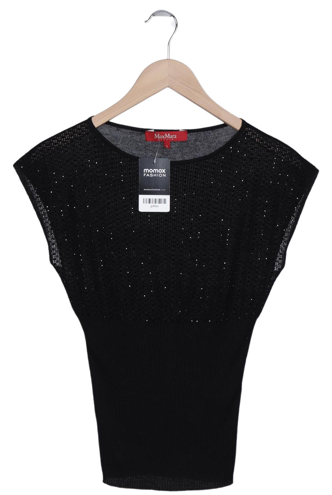 

Max Mara Damen Pullover, schwarz, Gr. 36