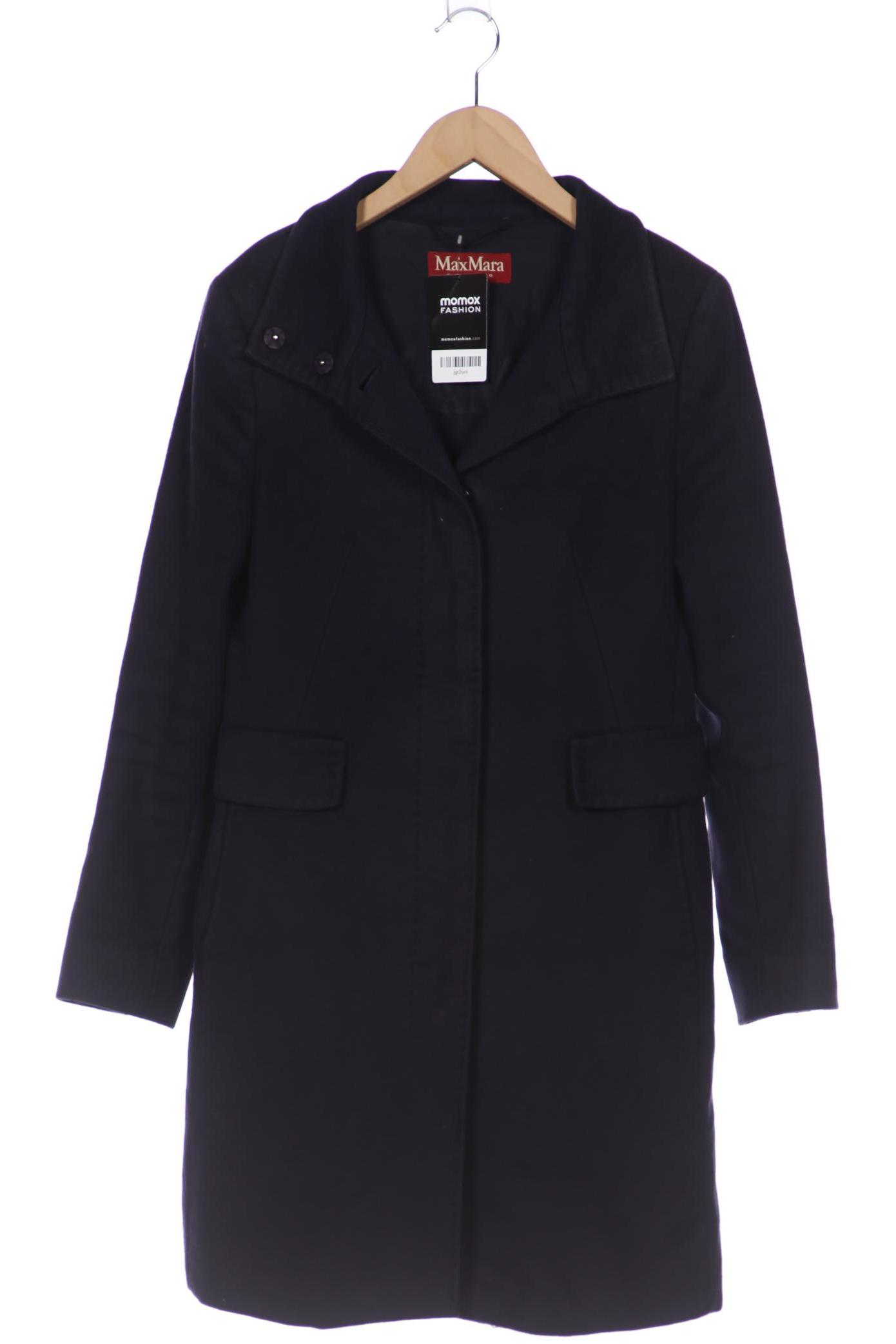 

Max Mara Damen Mantel, marineblau, Gr. 40