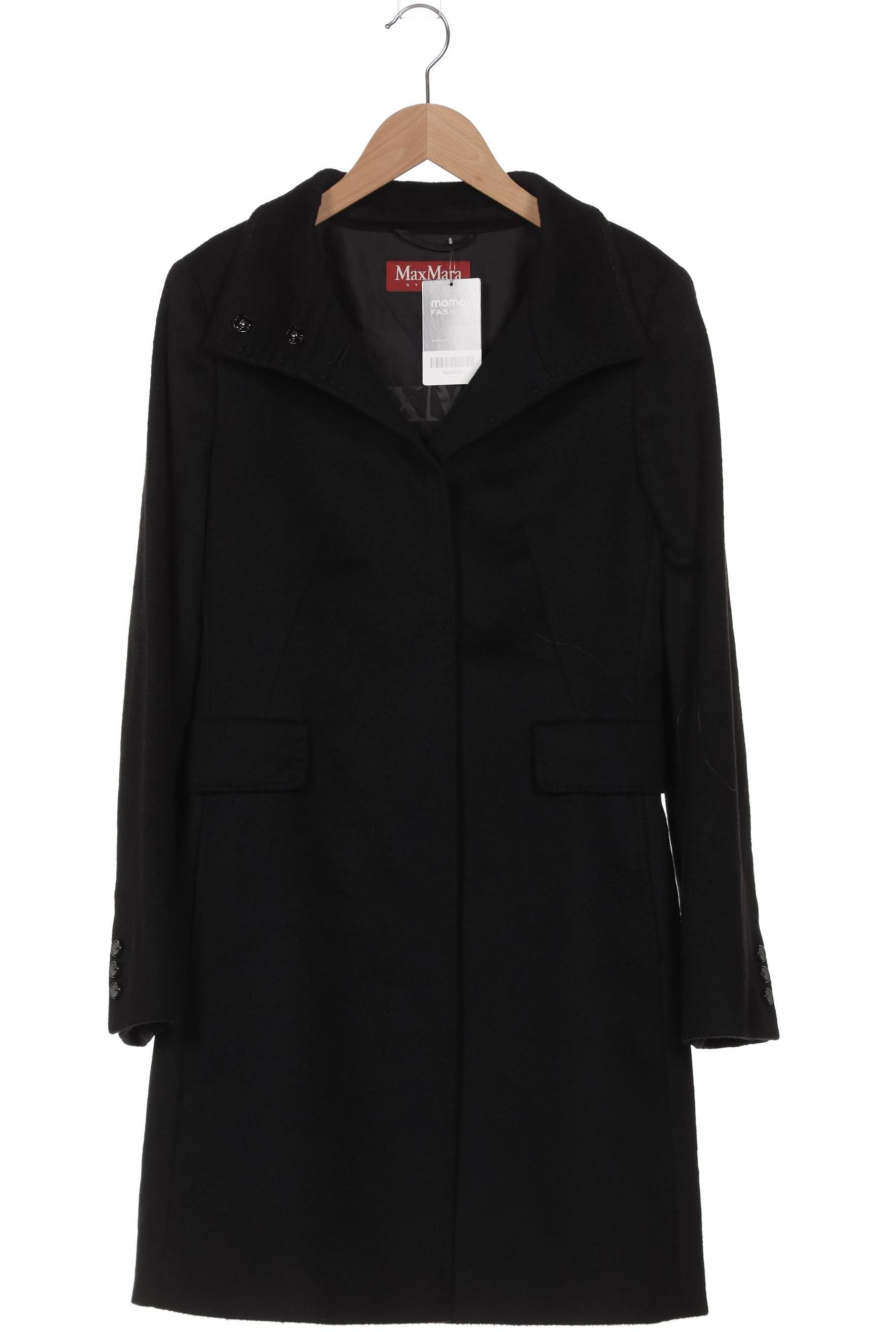 

Max Mara Damen Mantel, schwarz, Gr. 38