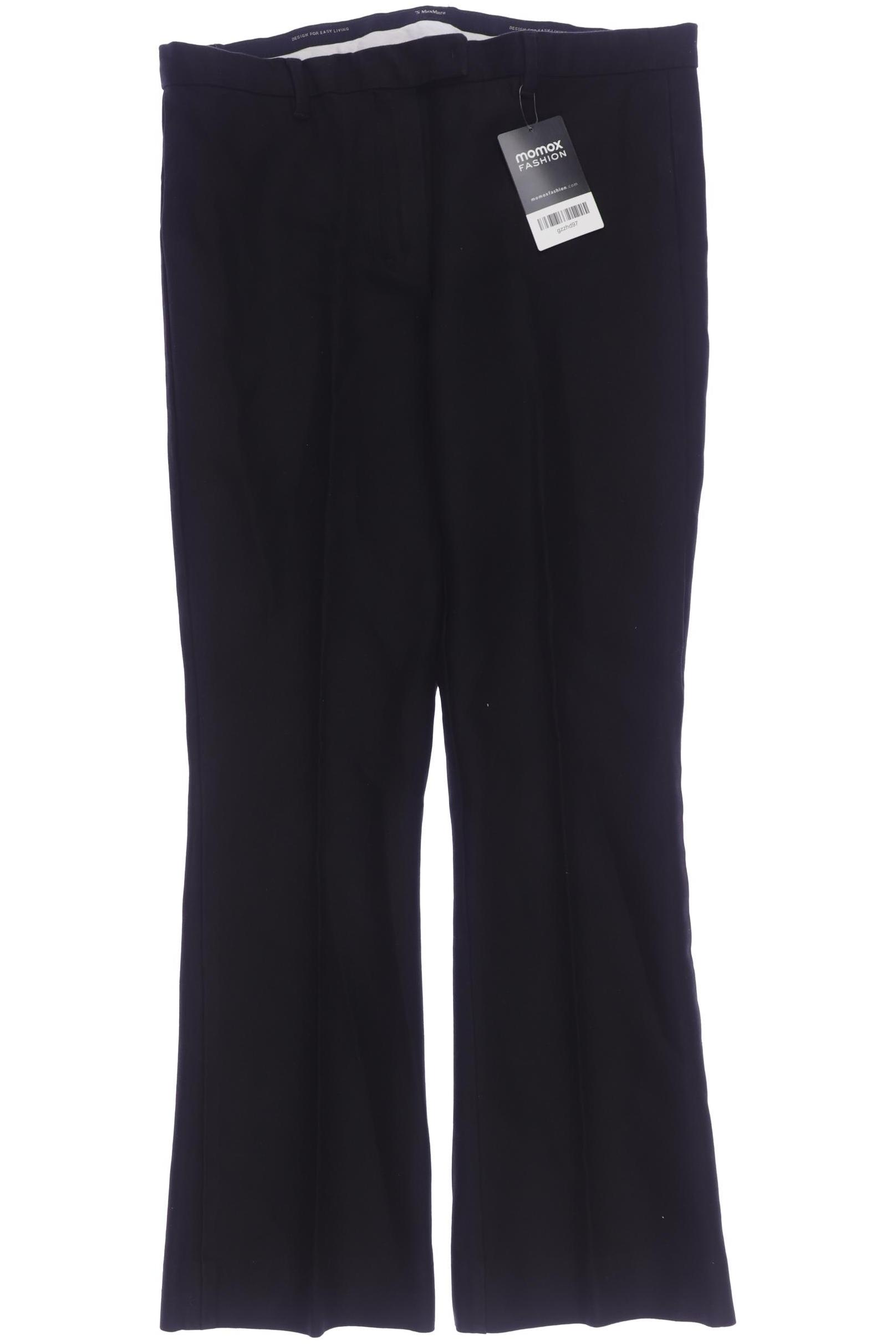 Thumbnail - Max Mara Damen Stoffhose, schwarz, Gr. 30