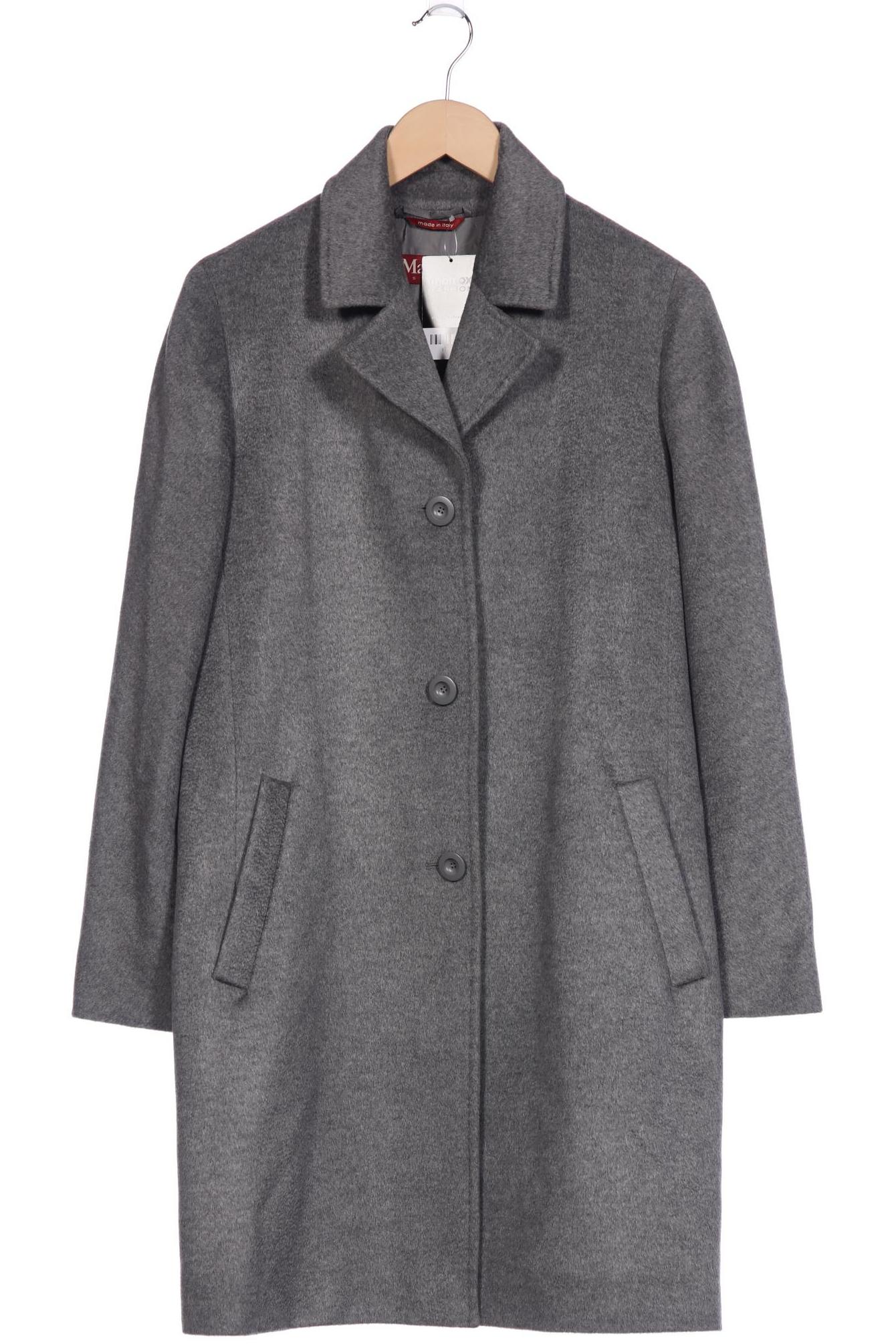 

Max Mara Damen Mantel, grau, Gr. 38