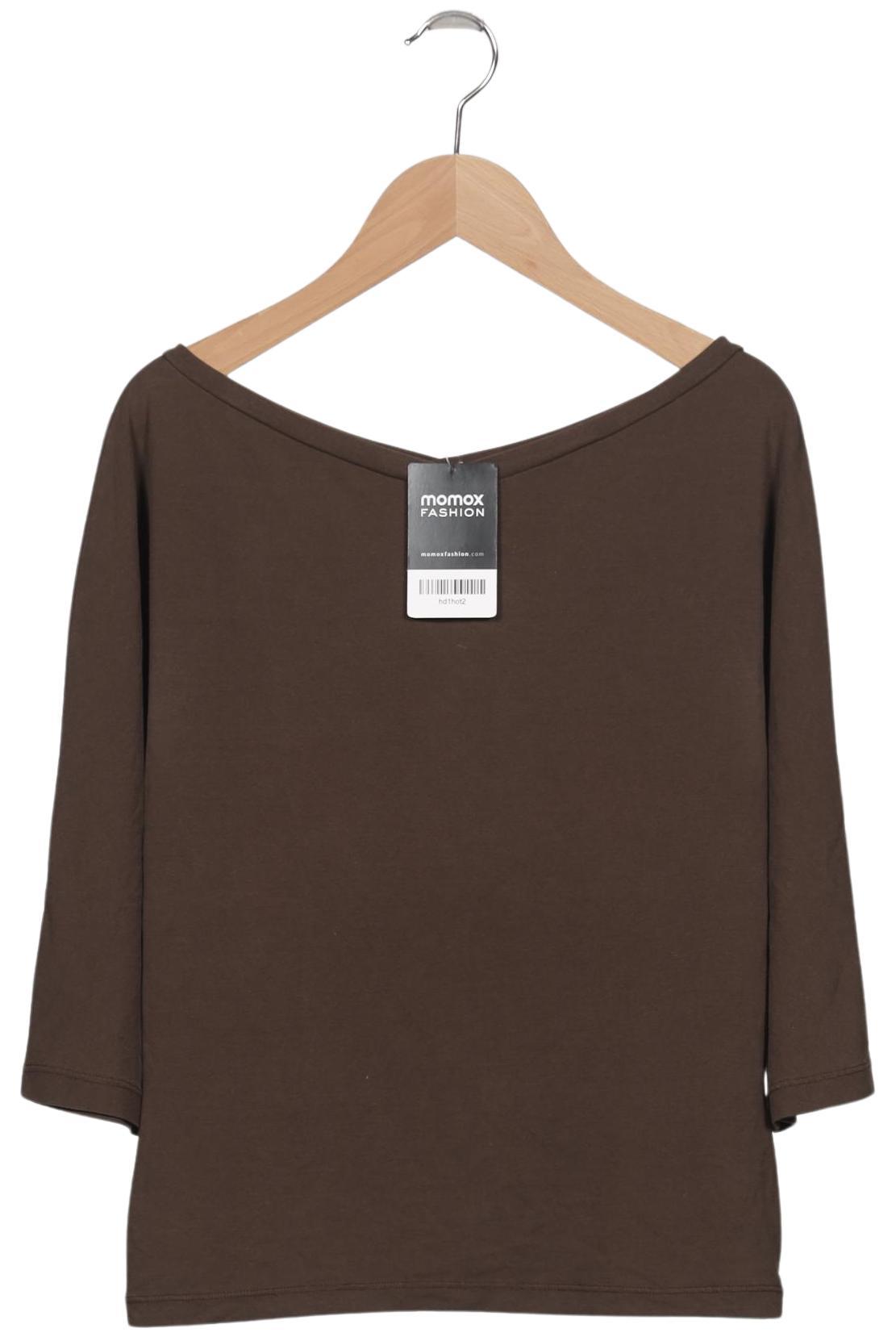 

Max Mara Damen Langarmshirt, braun, Gr. 42