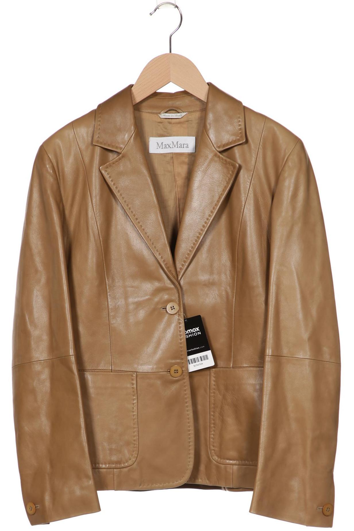 

Max Mara Damen Jacke, beige, Gr. 34