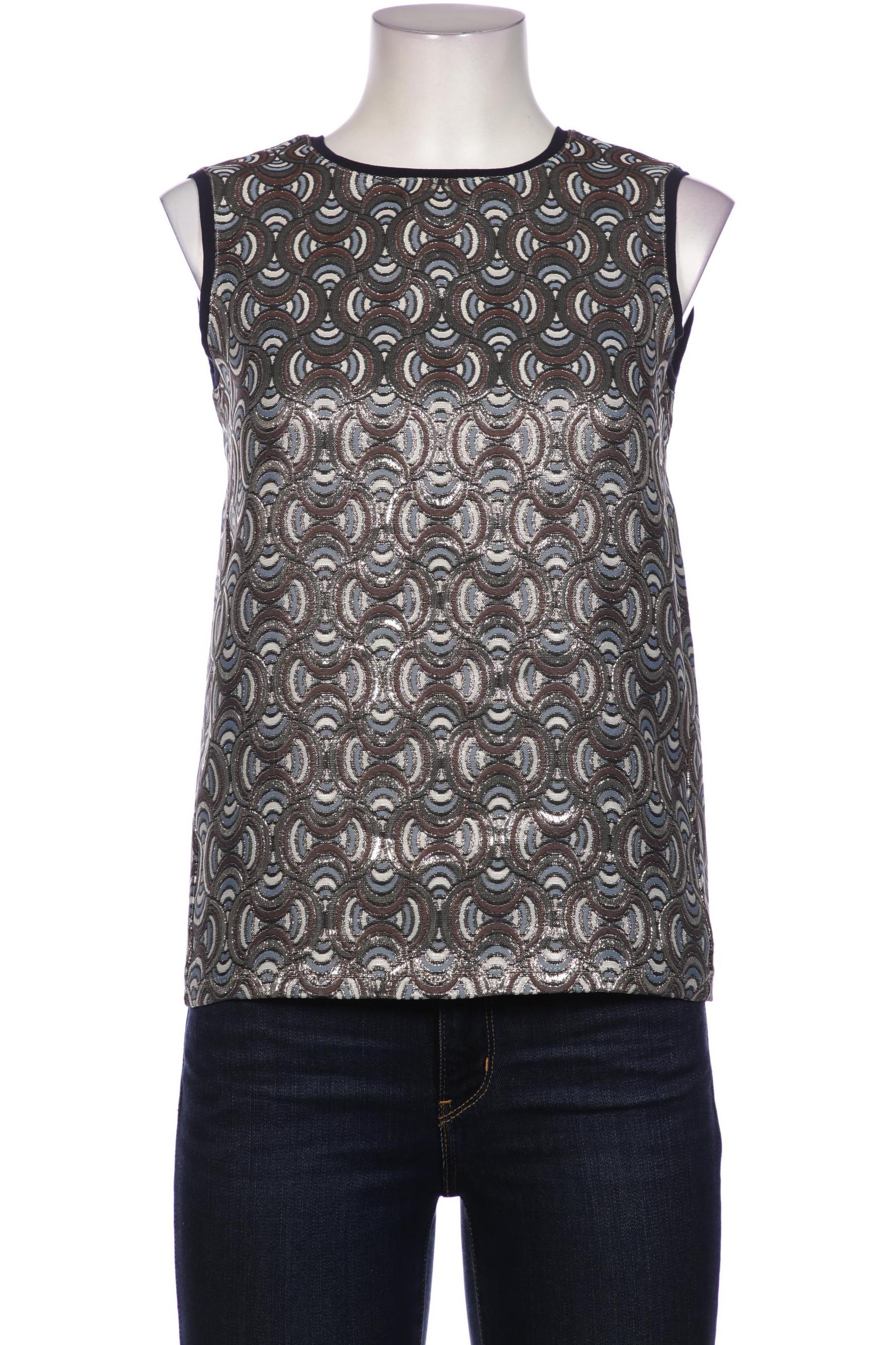 

Max Mara Damen Bluse, grau, Gr. 38