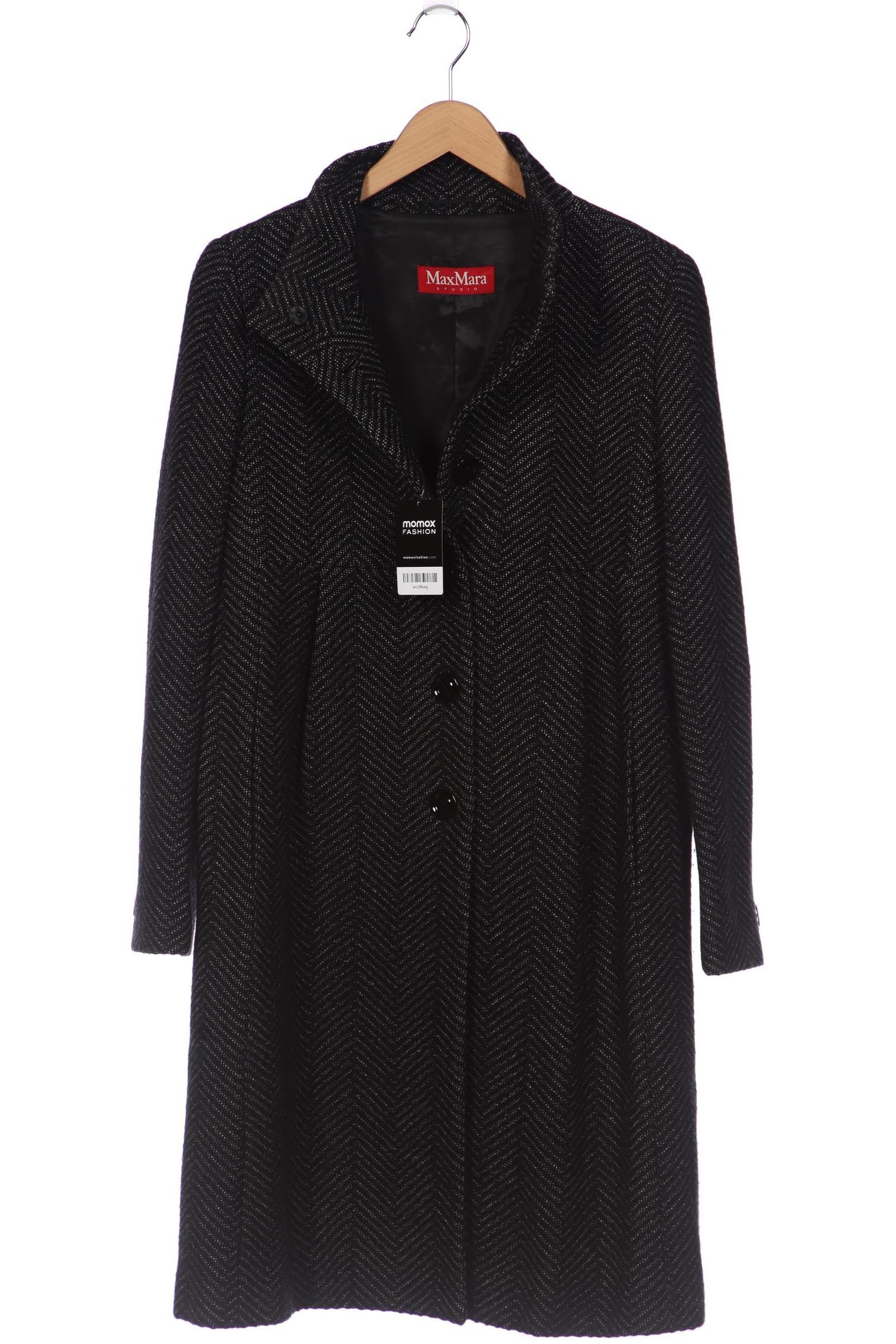 

Max Mara Damen Mantel, schwarz