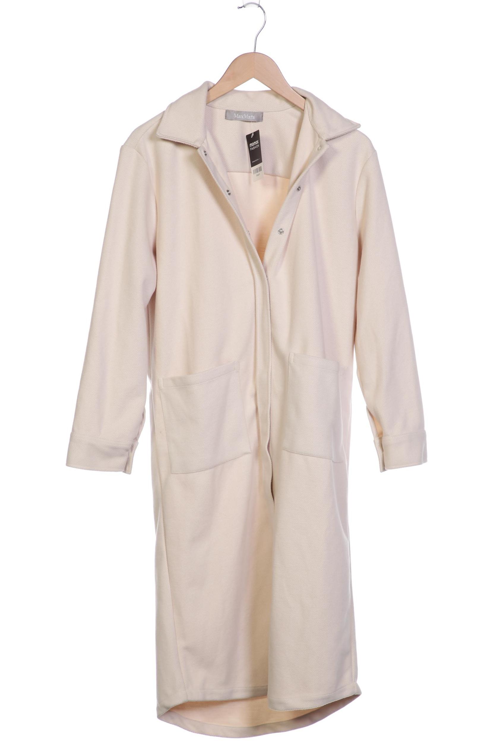 

Max Mara Damen Mantel, cremeweiß