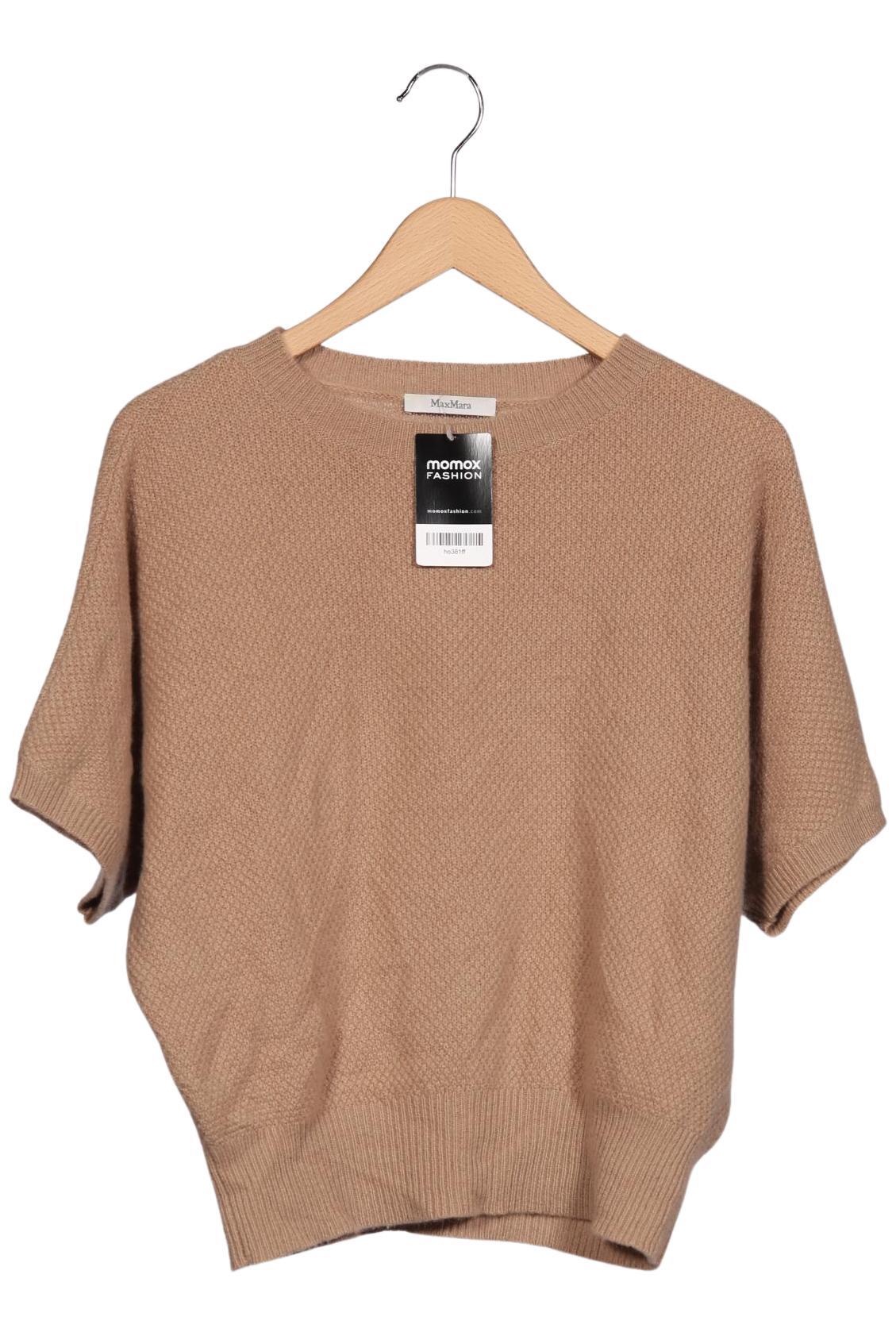 

Max Mara Damen Pullover, beige, Gr. 44