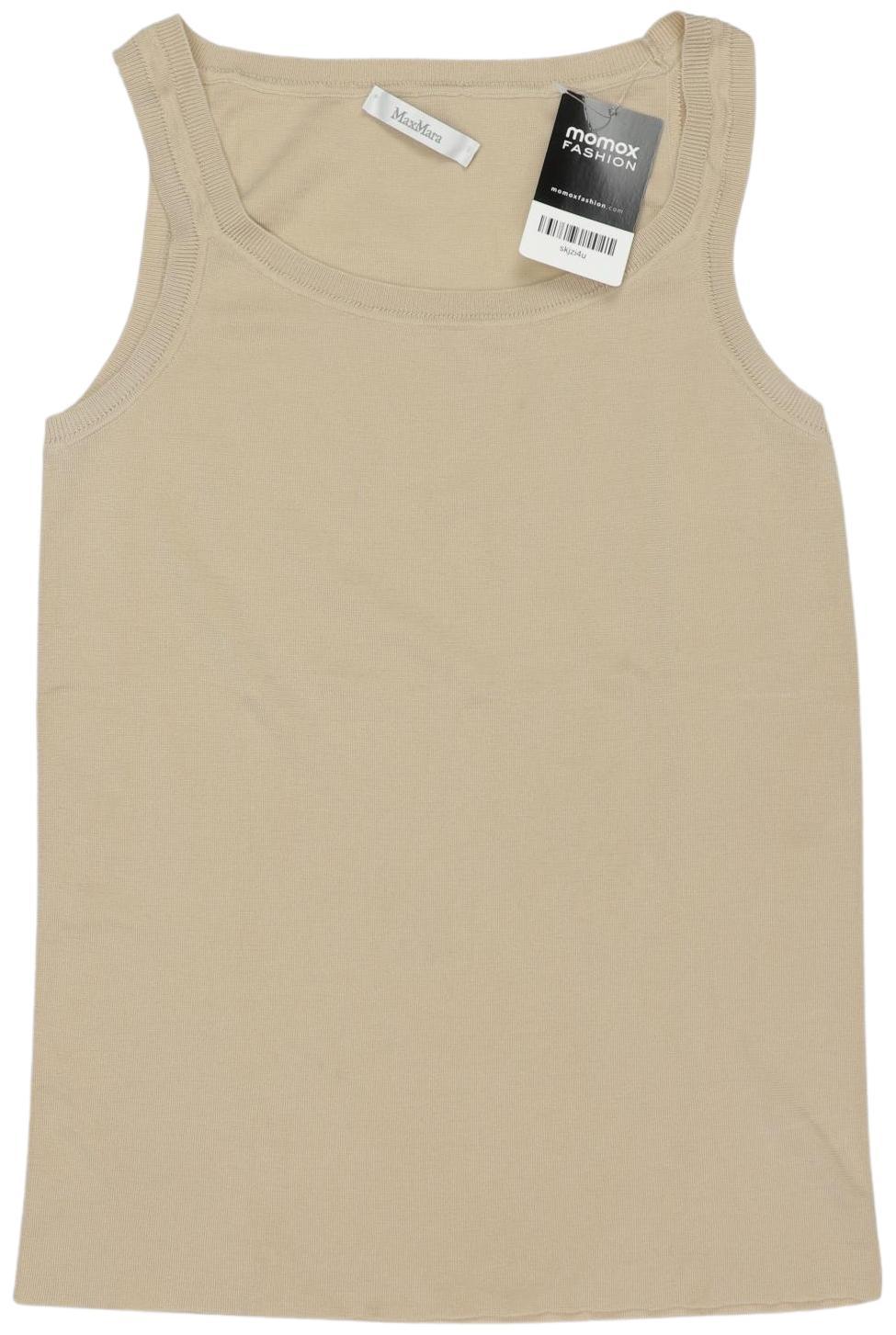 

Max Mara Damen Top, beige, Gr. 38
