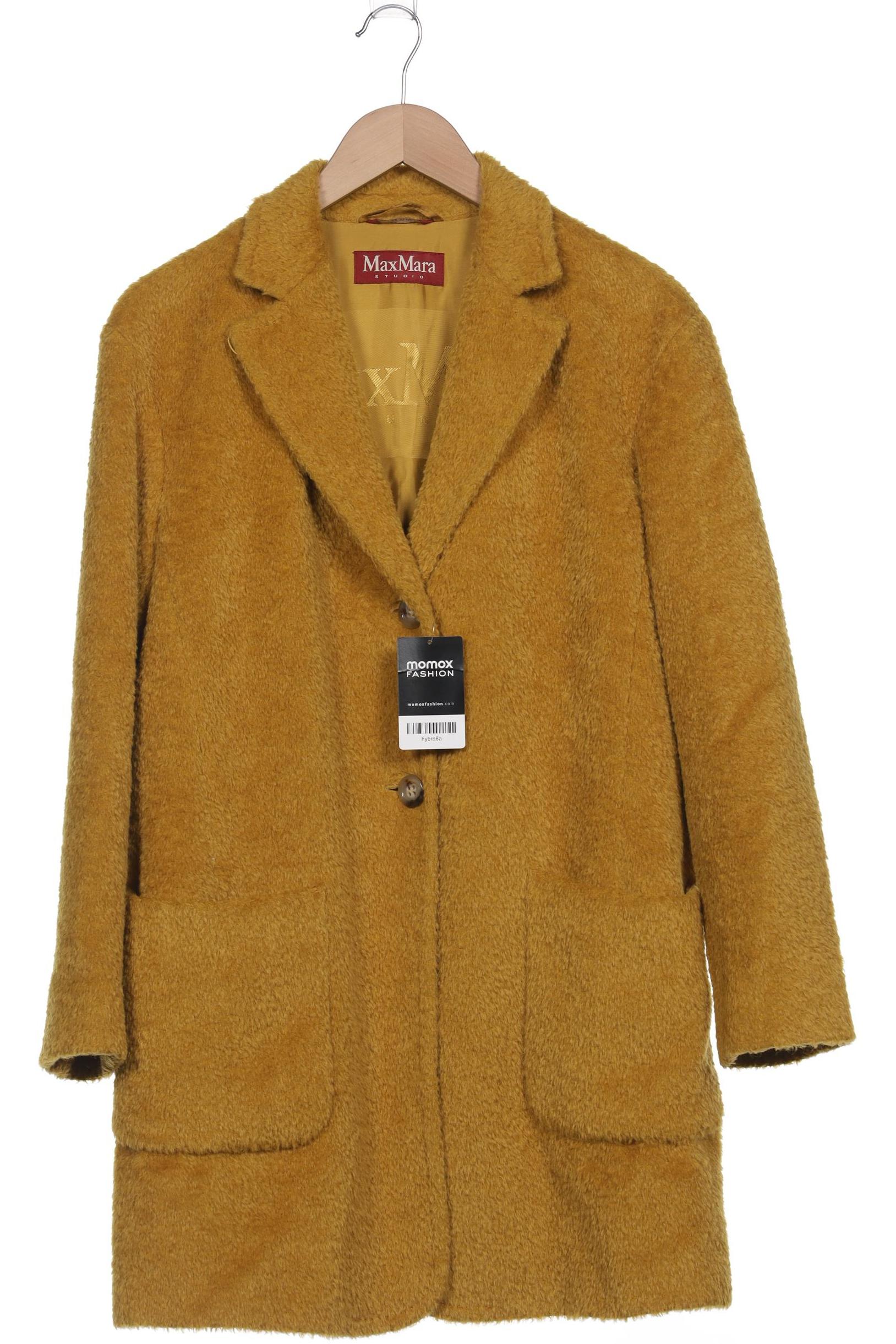 

Max Mara Damen Mantel, gelb, Gr. 36