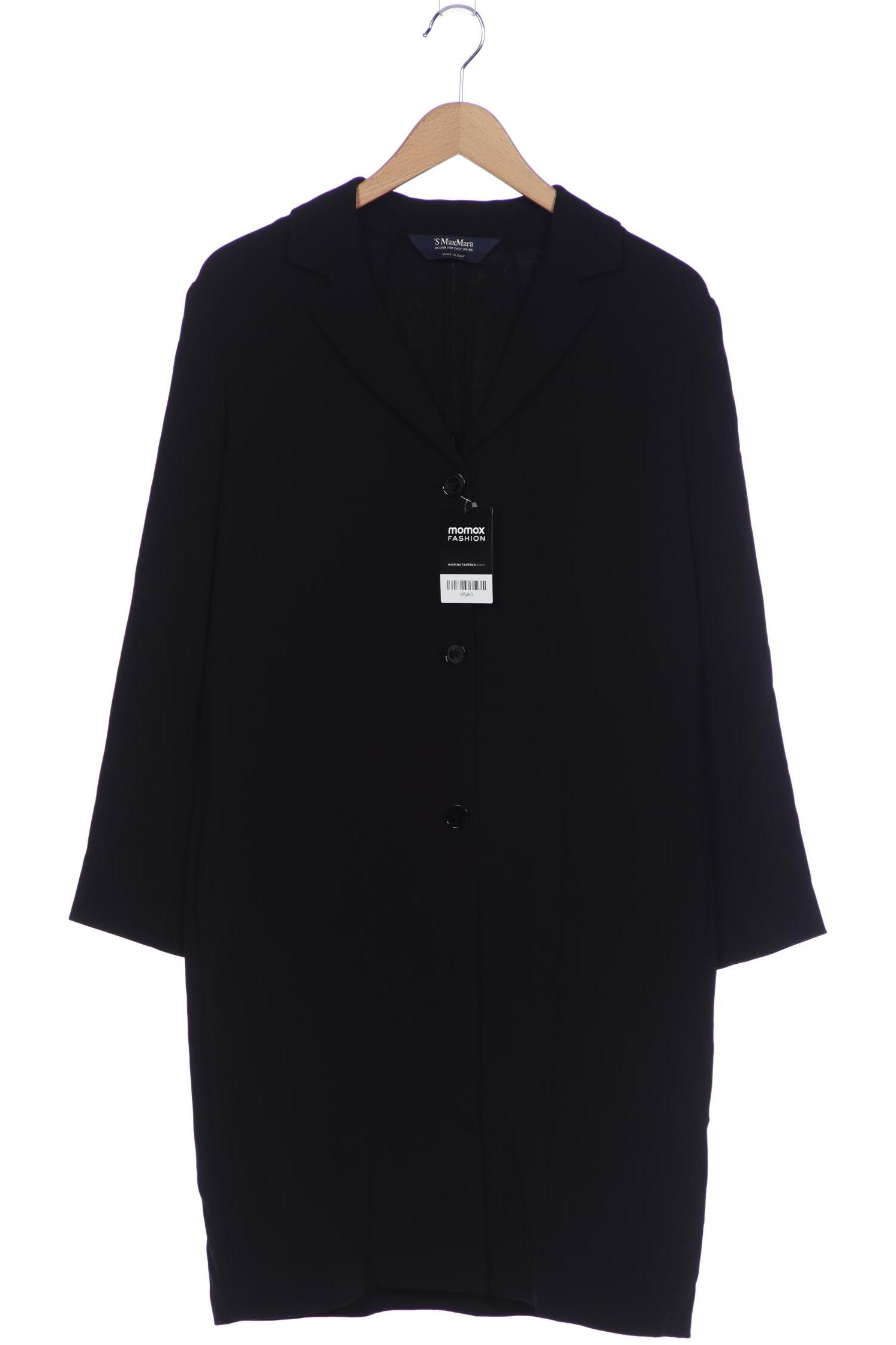 

Max Mara Damen Mantel, schwarz, Gr. 40