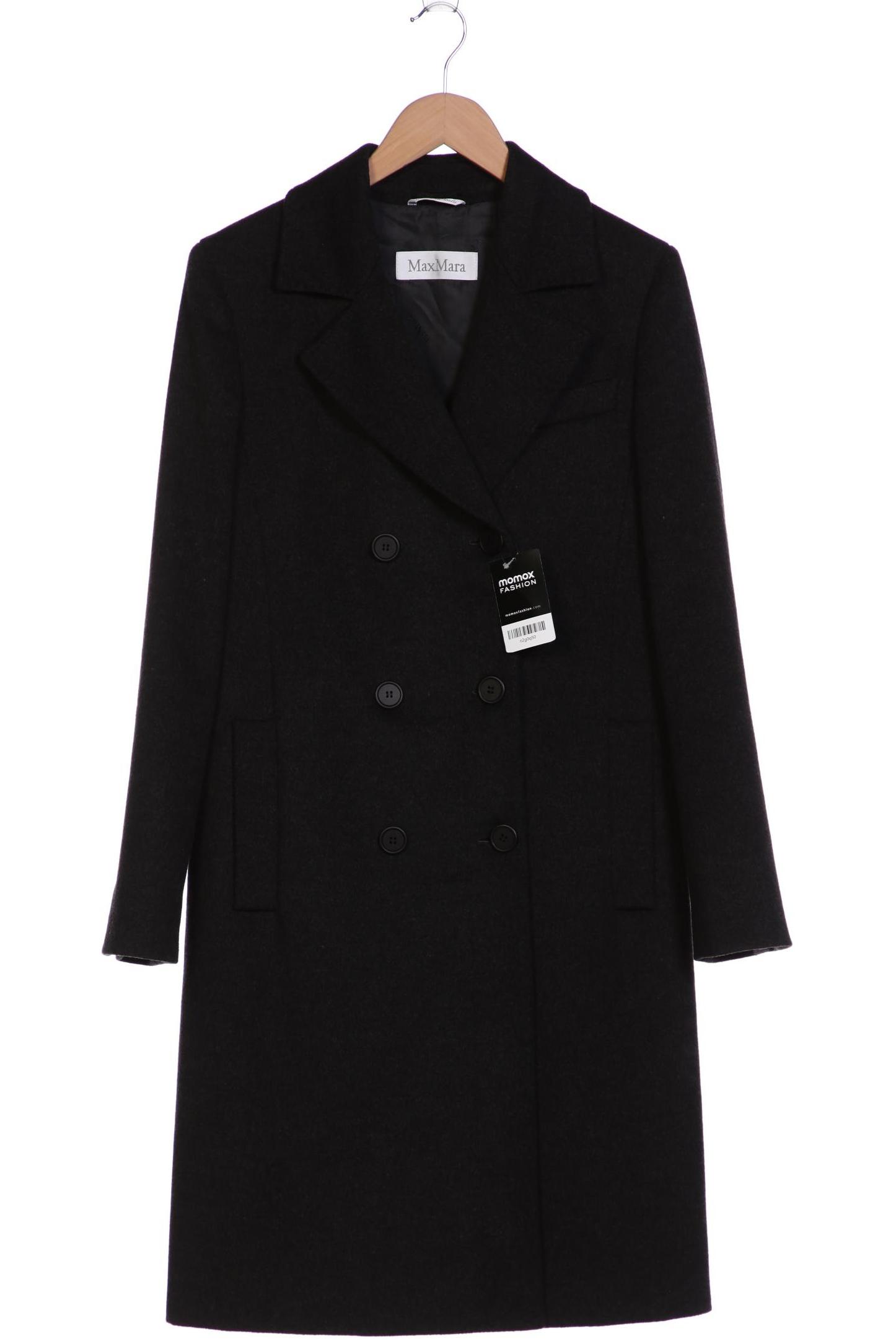 

Max Mara Damen Mantel, schwarz, Gr. 36