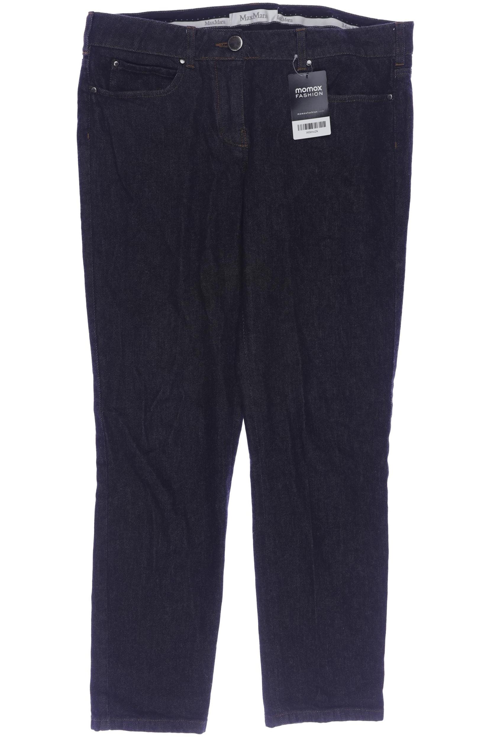 

Max Mara Damen Jeans, schwarz, Gr. 34