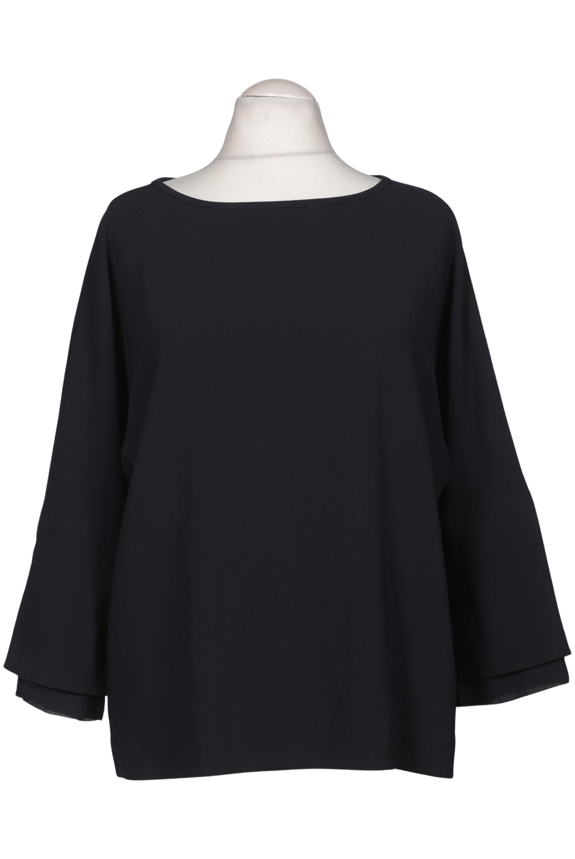 

Max Mara Damen Bluse, marineblau, Gr. 46