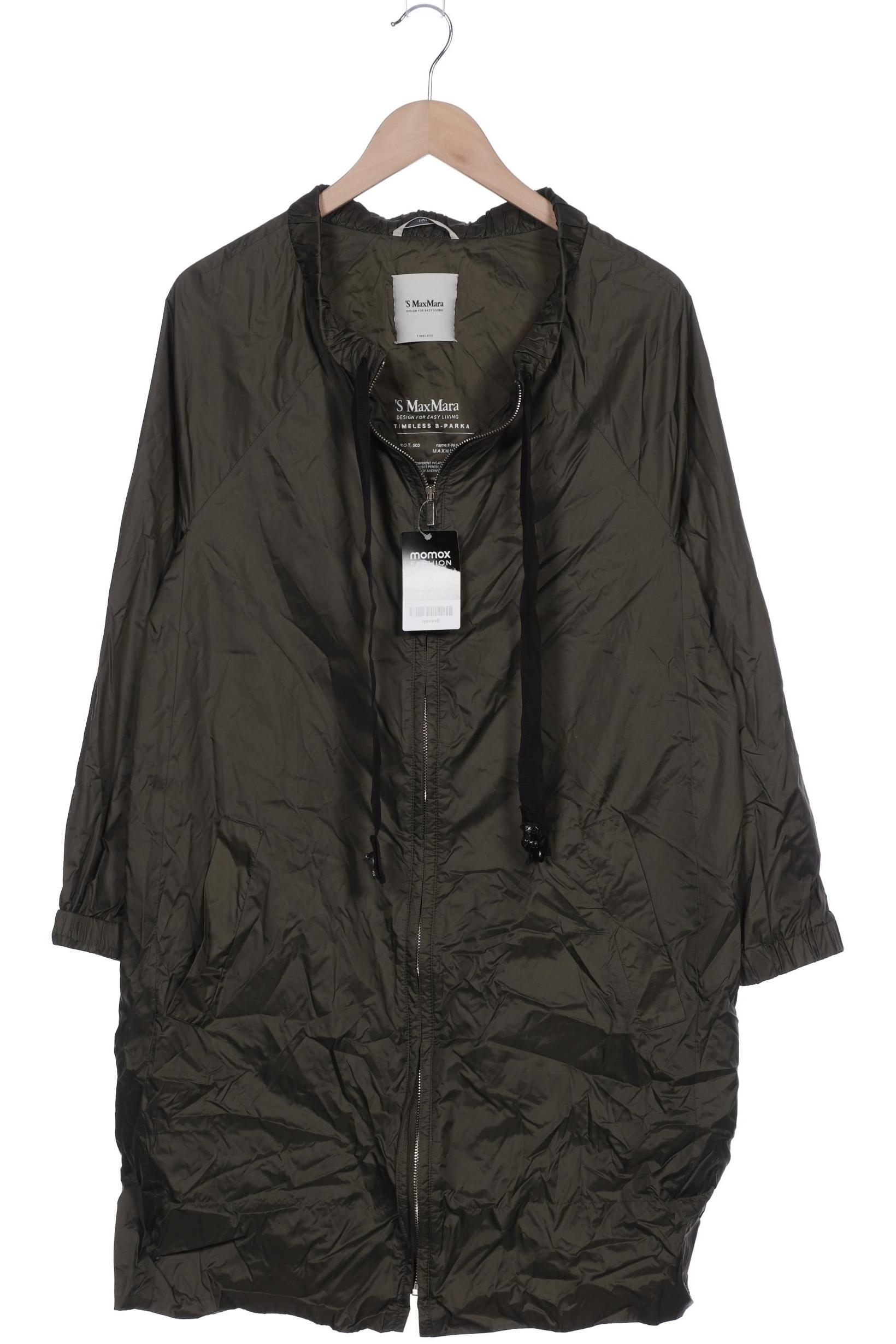 

Max Mara Damen Mantel, grün, Gr. 40